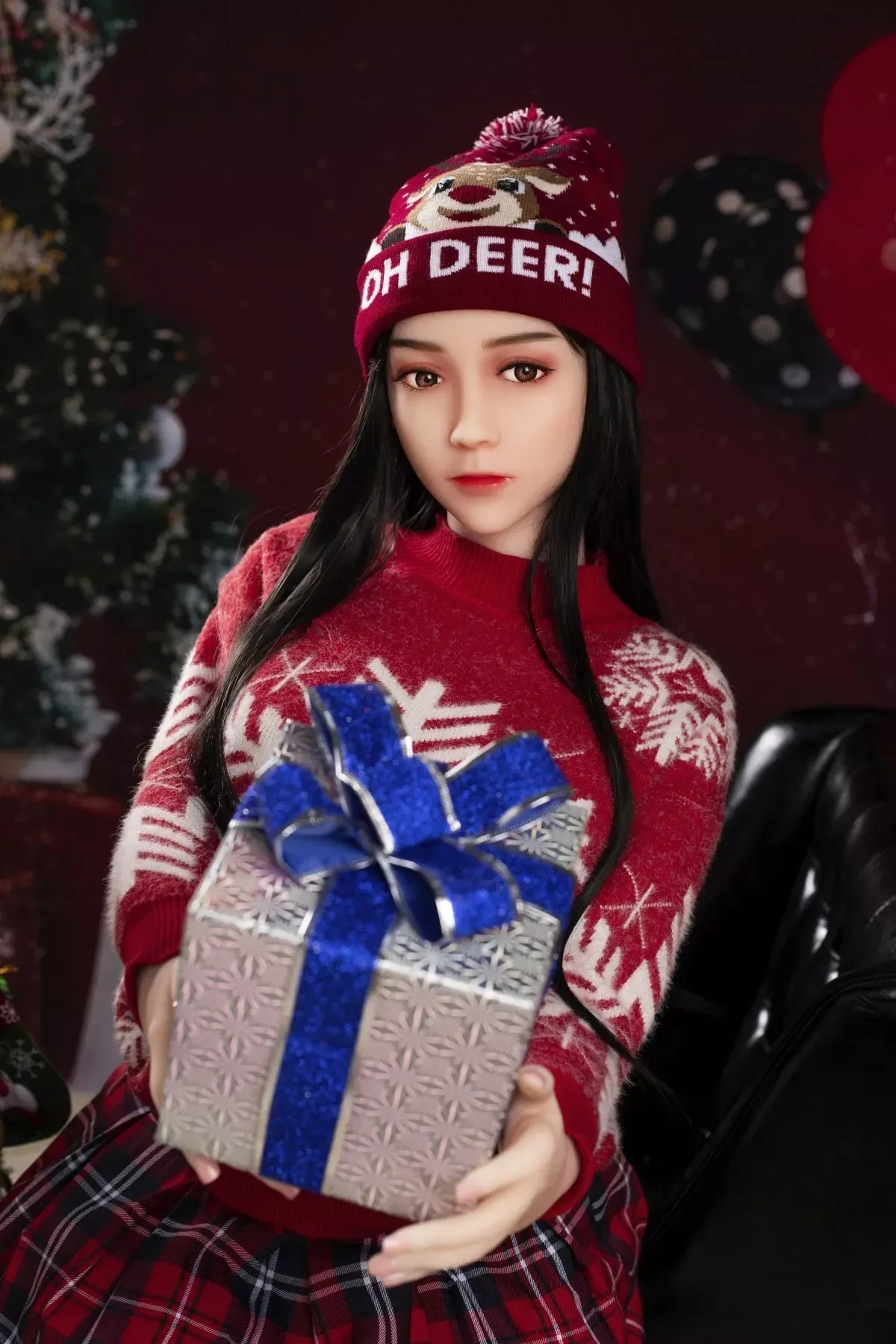 MiMi - 163cm/5Ft 4 Christmas Style Mid Boobs Sex Doll ( In Stock US) view 2