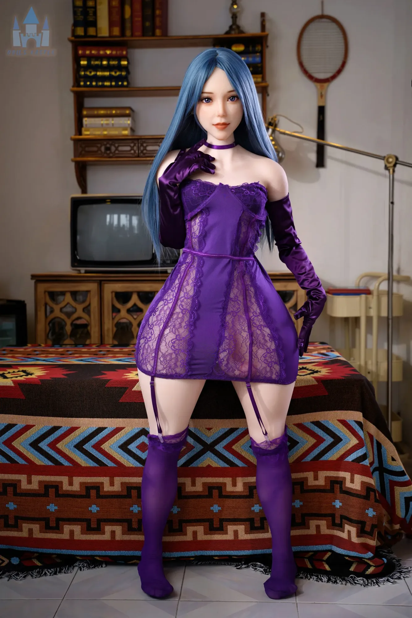 Dolls Castle | Coral -4ft 10/148cm B-Cup Femboy TPE Sex Doll With Fixed Penis view 3