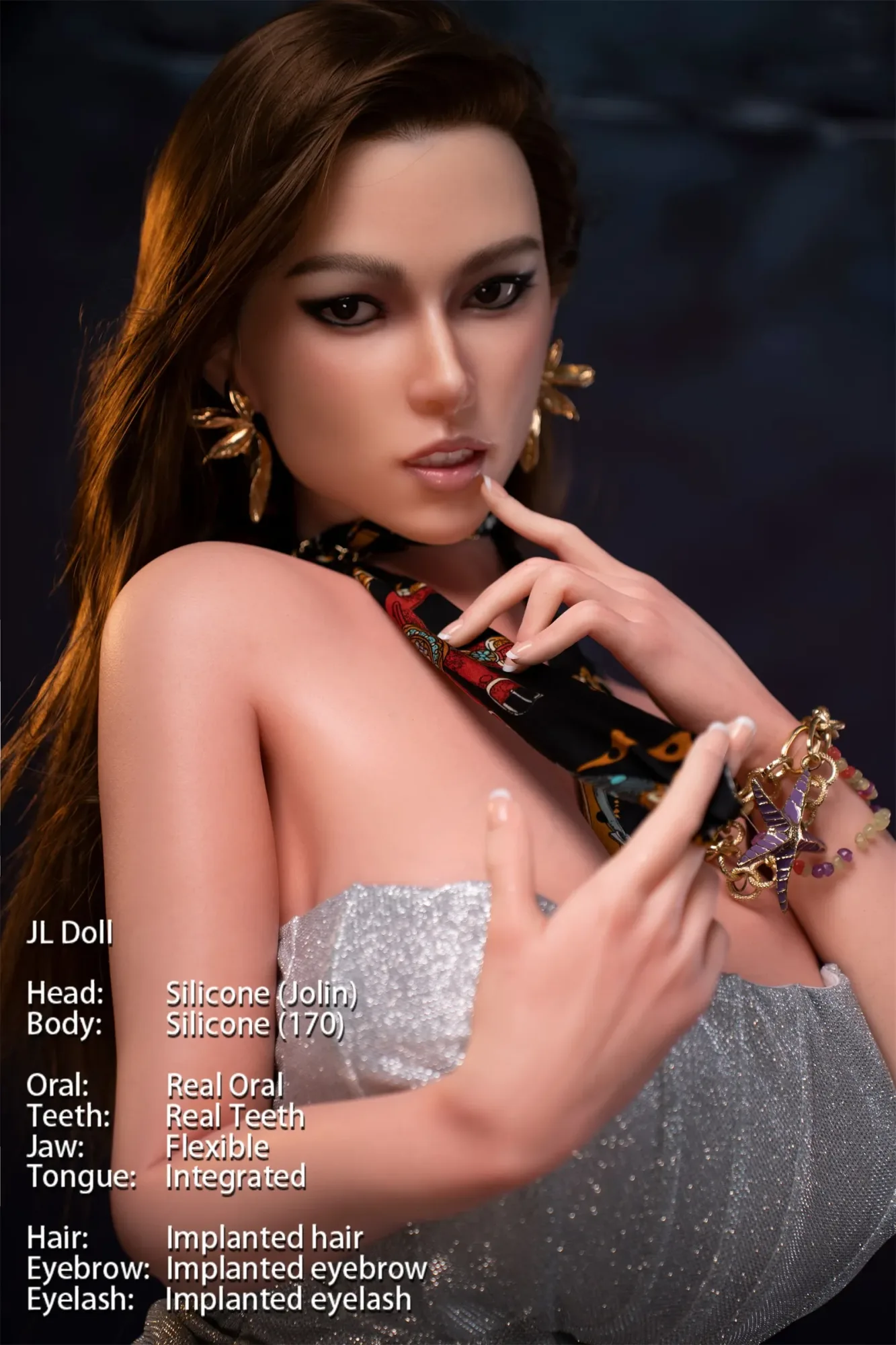 Jarliet | Jolin -5ft 7/170cm G-Cup ROS Head Silicone Sex Doll view 2
