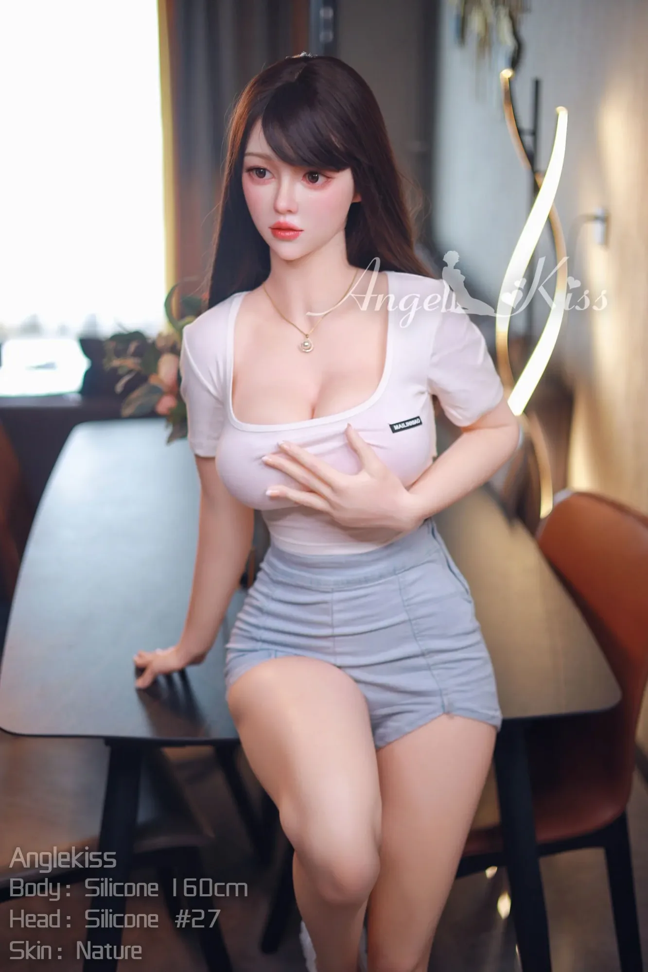 Angel Kiss | 160cm/5ft3 D-cup Silicone Sex Doll – Tracy Judd view 4
