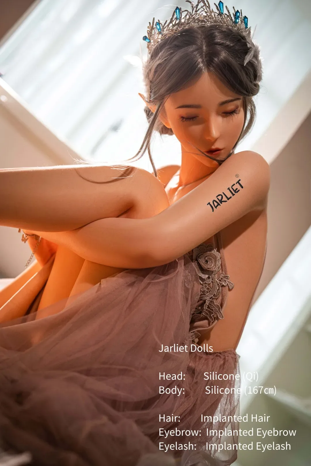 Jarliet丨Qi -5ft 5/167cm Elf Full Silicone RolePlaying Sex Doll view 5