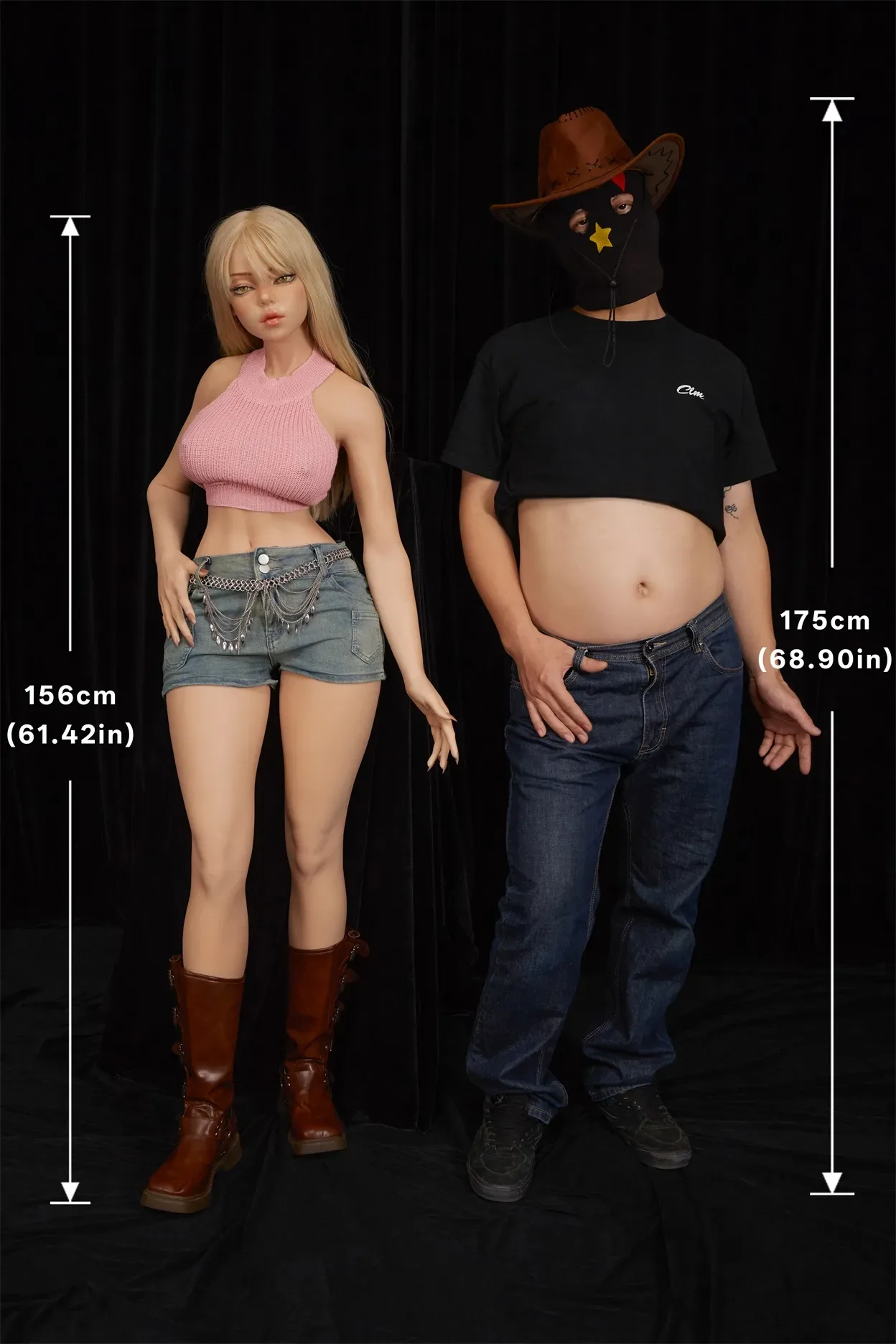 Climax Doll | Rhea -5ft 1/156cm F-Cup Ultra-Lightweight Silicone Sex Doll, CLM ULW Series view 4