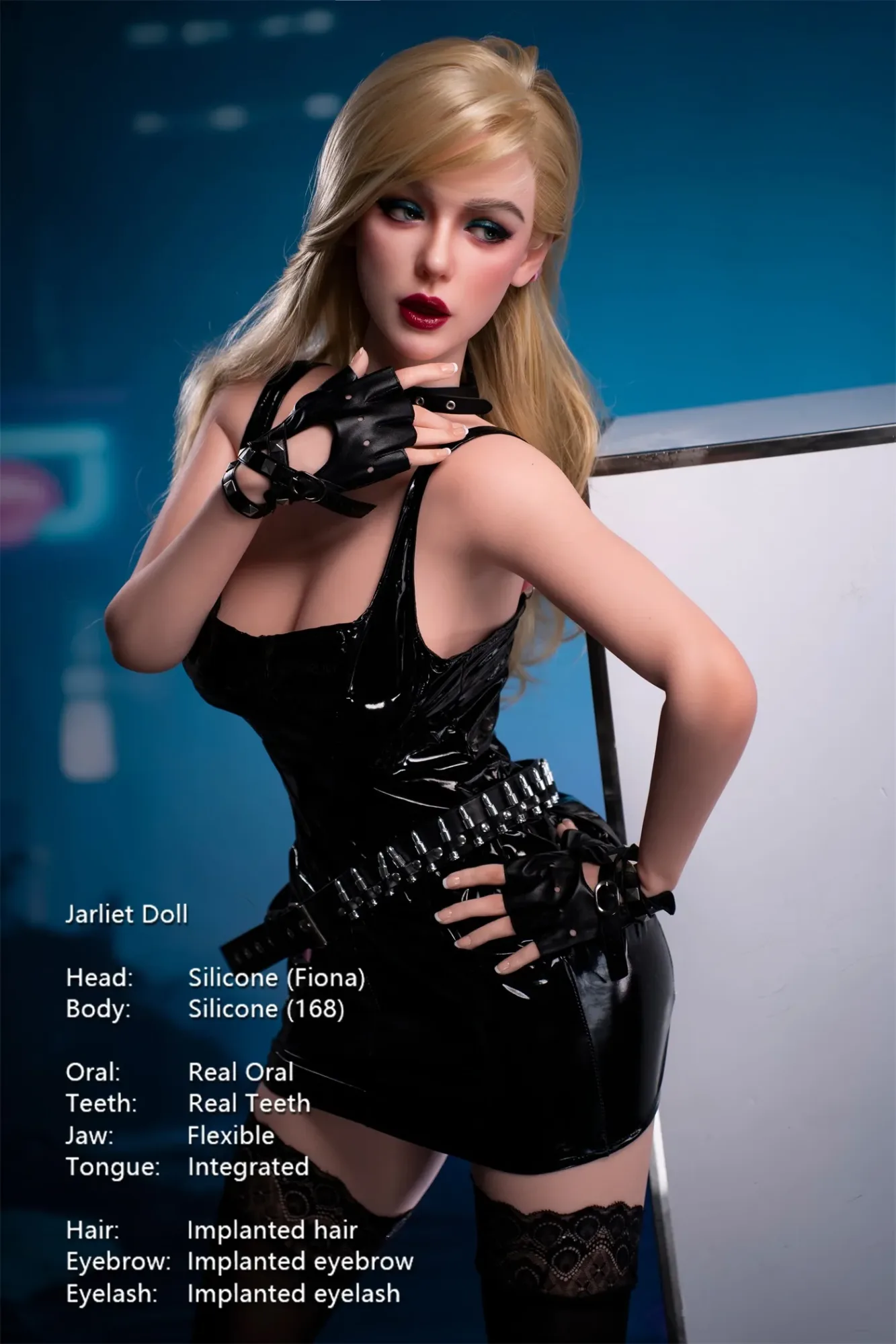 Jarliet | Fiona -5ft 6/168cm D-Cup ROS Head Silicone Sex Doll view 2