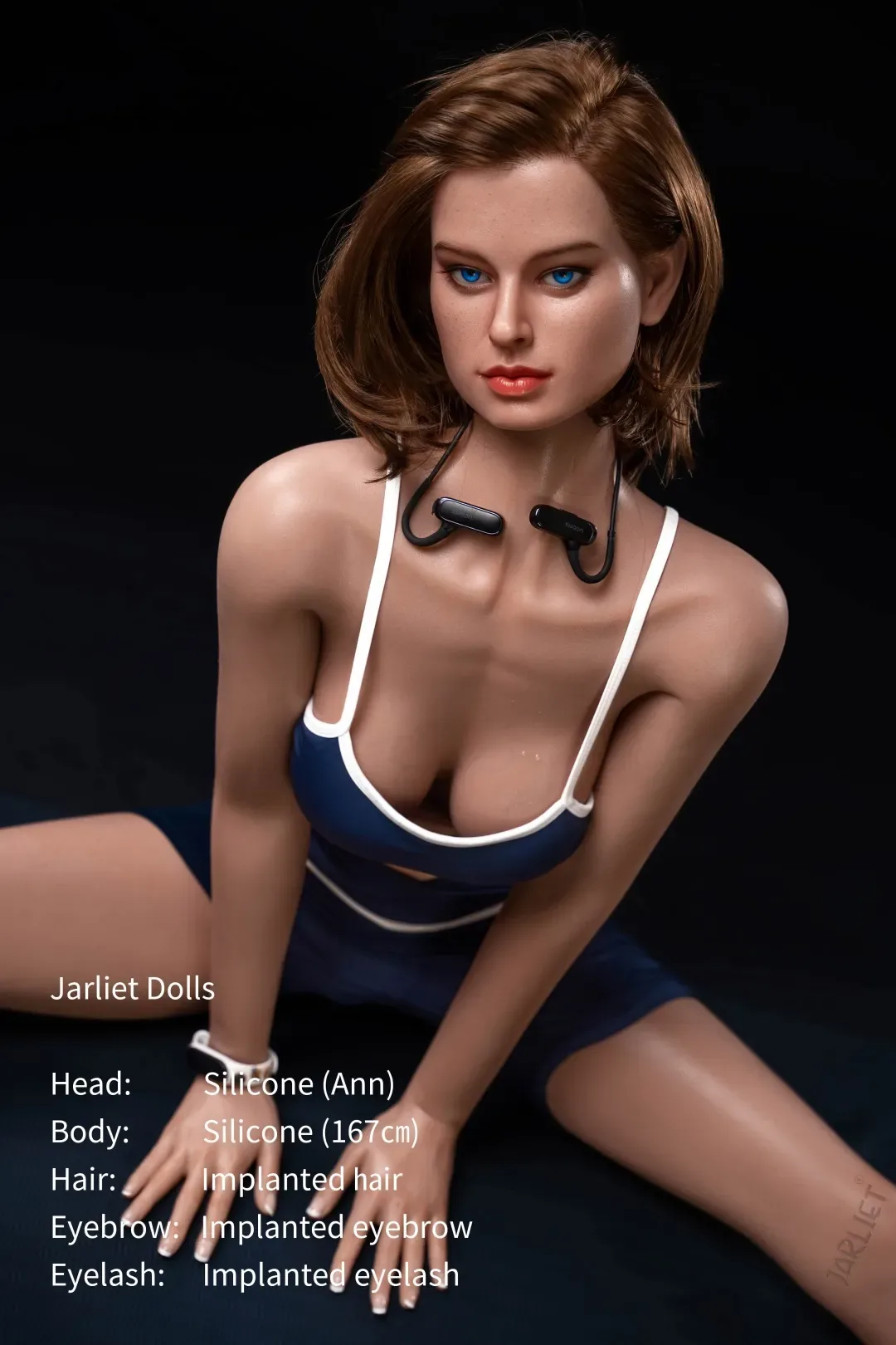 Jarliet丨Ann -5ft 5/167cm Athletic Style Full Silicone Sex Doll