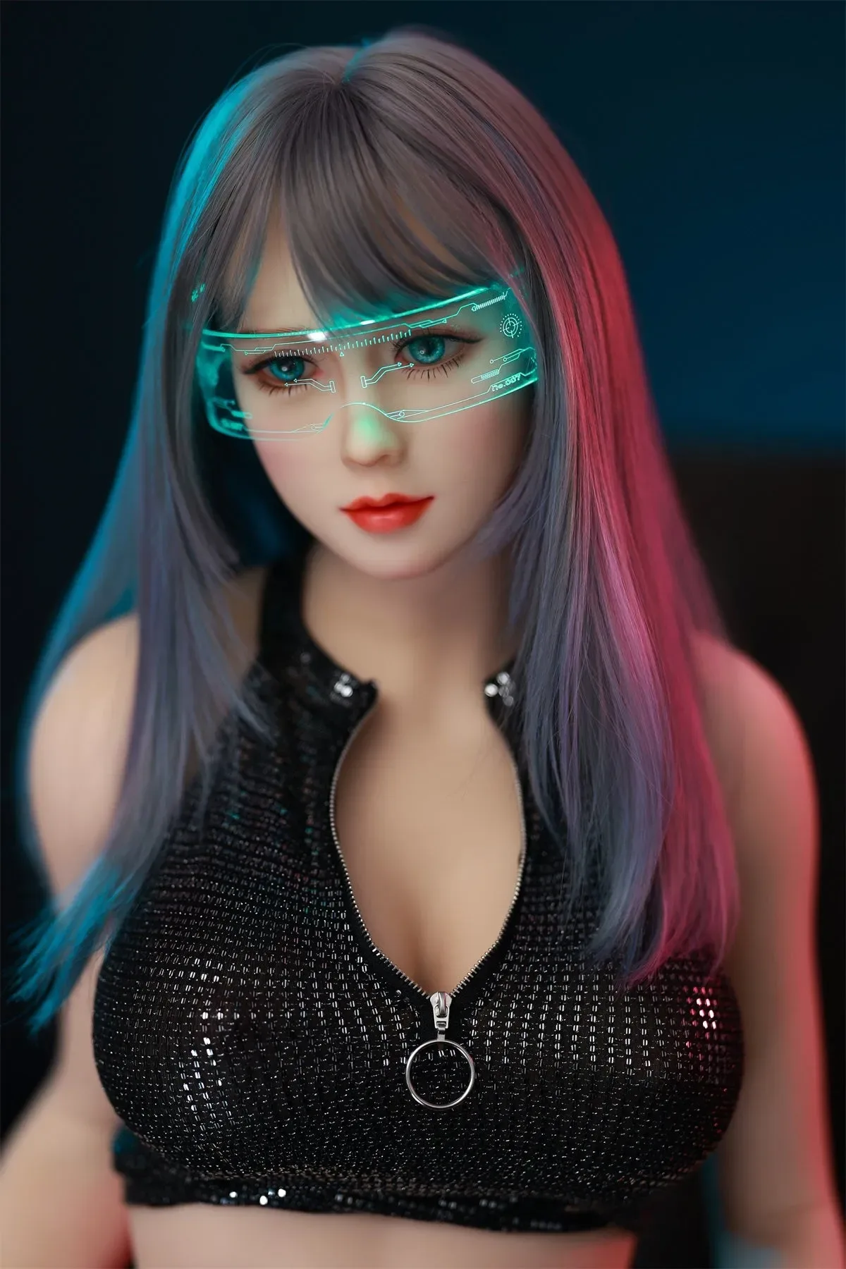 Addy - 5Ft6 (165cm) Cool Style Sex Doll With Long Straight Hair (In Stock US) view 3