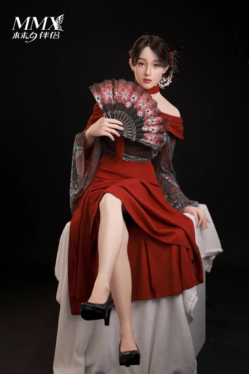 MMX Doll | Mengqi -5ft 4/163Acm D-Cup Asian Silicone Sex Doll (Enhanced Makeup) view 6