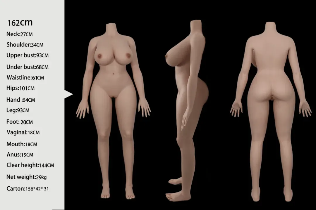 Customize female head according to photo + Choose silicone body doll view 6