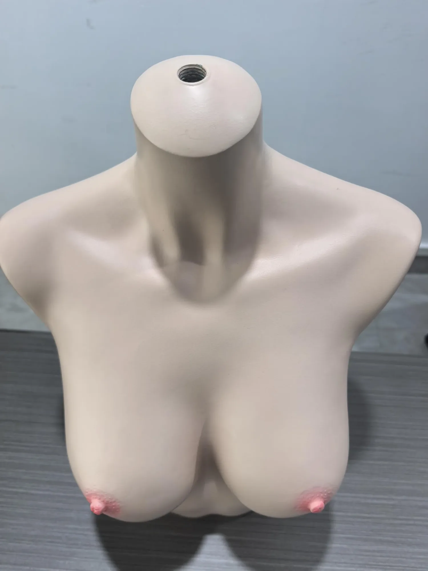 PVC Doll Head Stand view 3