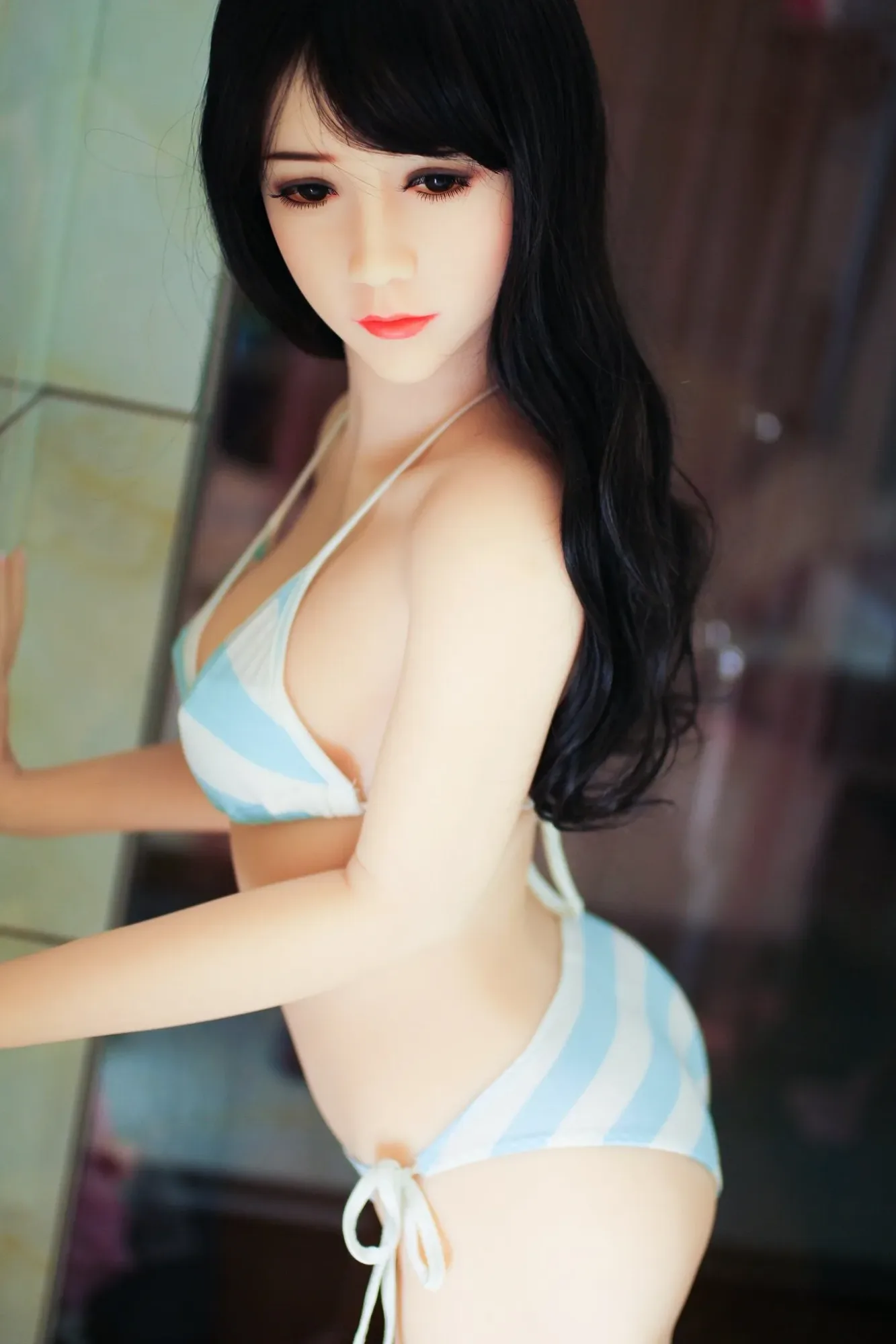 Kimberly - 5Ft2(158cm) Top Quality Japanese Style TPE Sex Doll (In Stock US) view 7