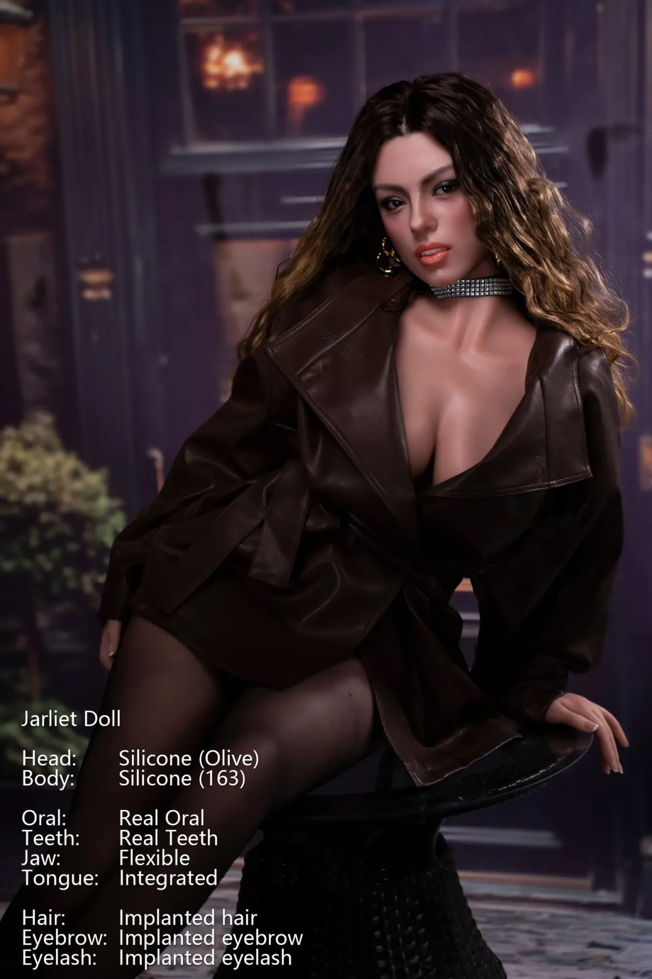 Jarliet | Olive -5ft 3/163cm ROS Light Tan Full Silicone Sex Doll view 2