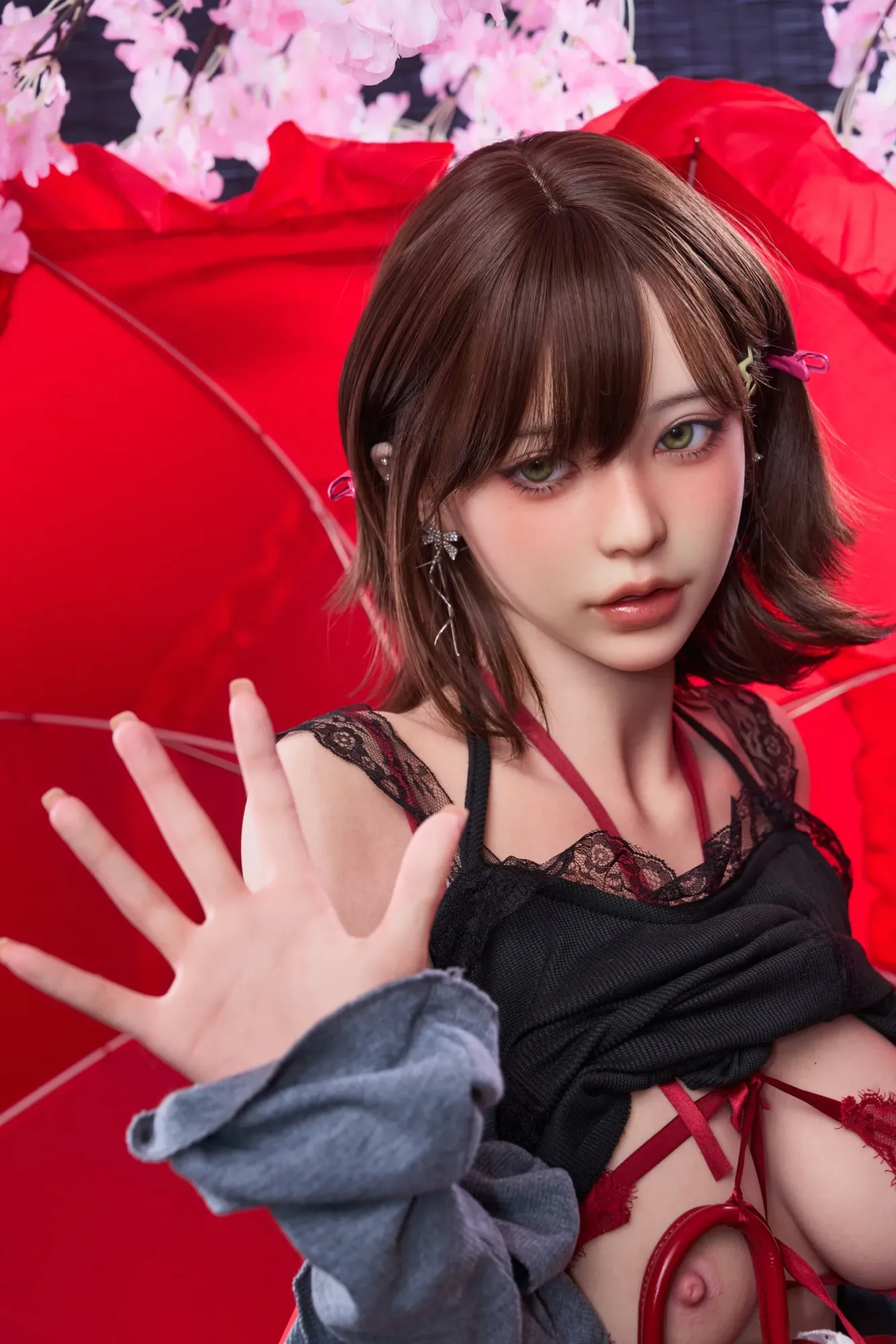 Irontech | Yuna -4ft 10/151cm LightWeight Oriental Silicone Sex Doll, ROS MAX Head T1