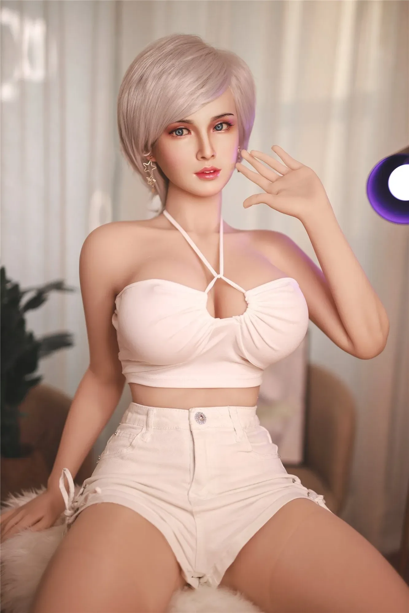 164cm / 5 ft 4 H - Cup + S76 Silicone Head - JY Doll