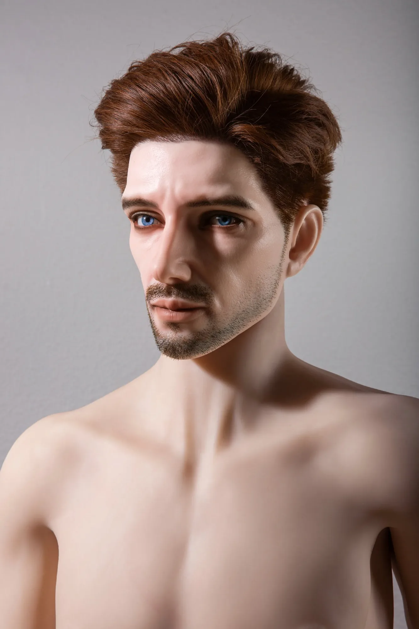 Qita丨 5ft9/175cm Male Silicone Head Sex Doll-Albert view 2