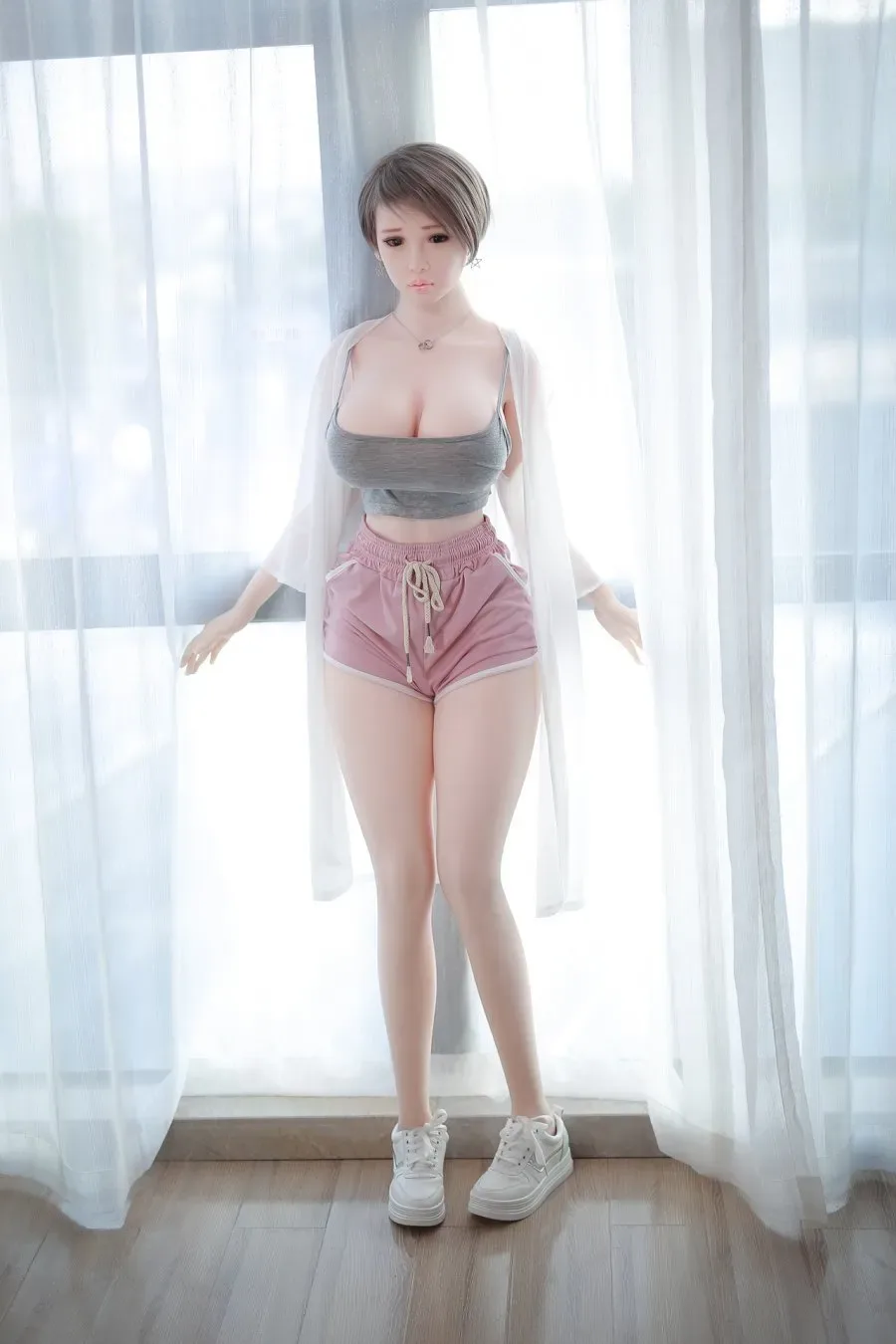 Gaby - Lifelike Big Breast Real TPE Silicone Sex Doll (5ft 6) view 6
