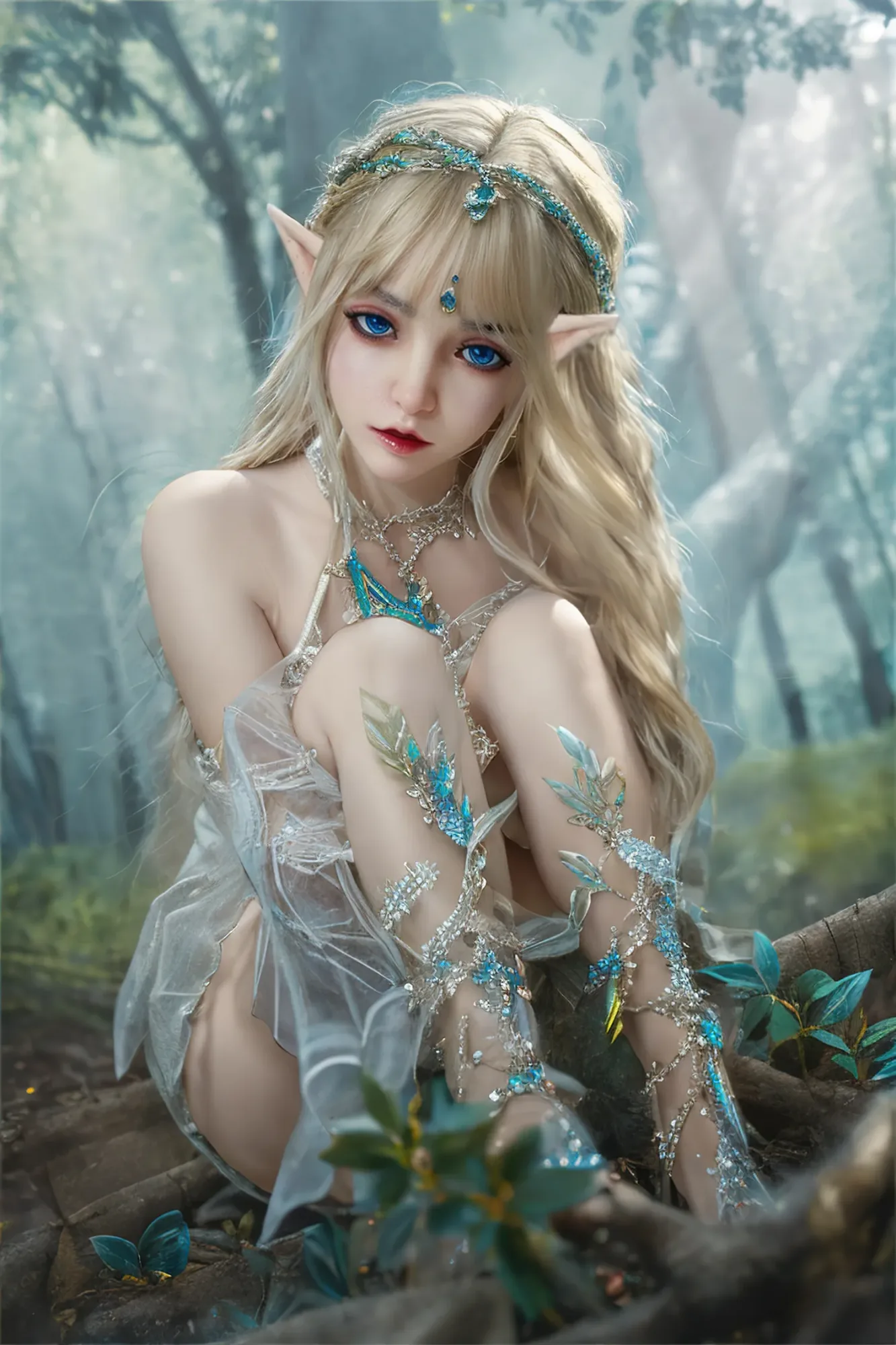 SY Doll丨Elsie -4ft 11/150cm Small Breast ROS Silicone Head Sex Doll view 2