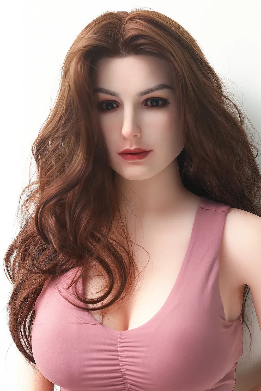 Iris - 165cm (5ft6) Mature Small Breast Sex Doll With Long Curly Hair ( In stock US)