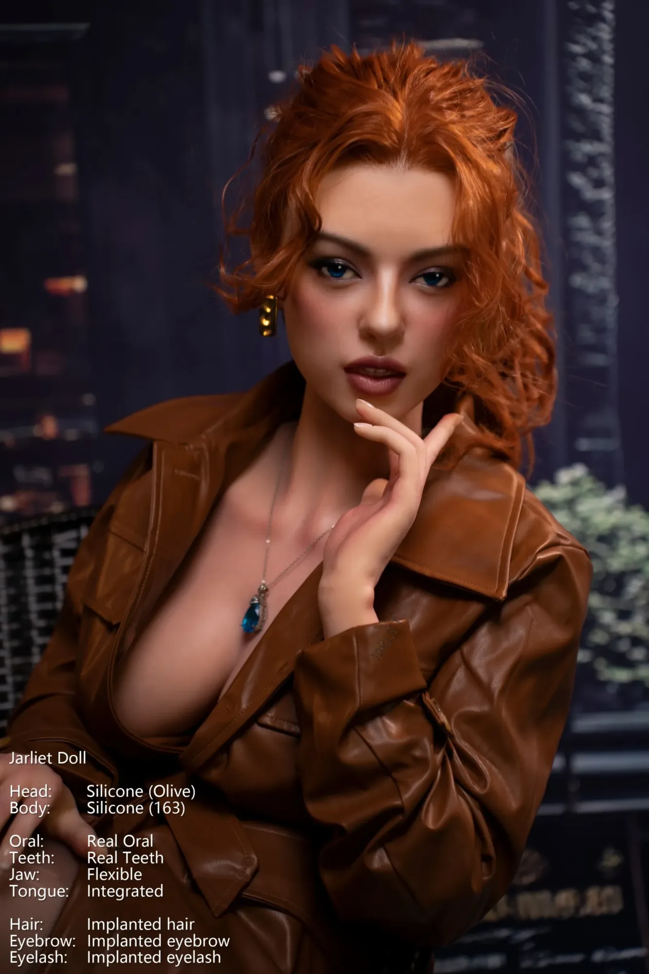 Jarliet | Olive -5ft 3/163cm ROS Head Fair Full Silicone Sex Doll view 2