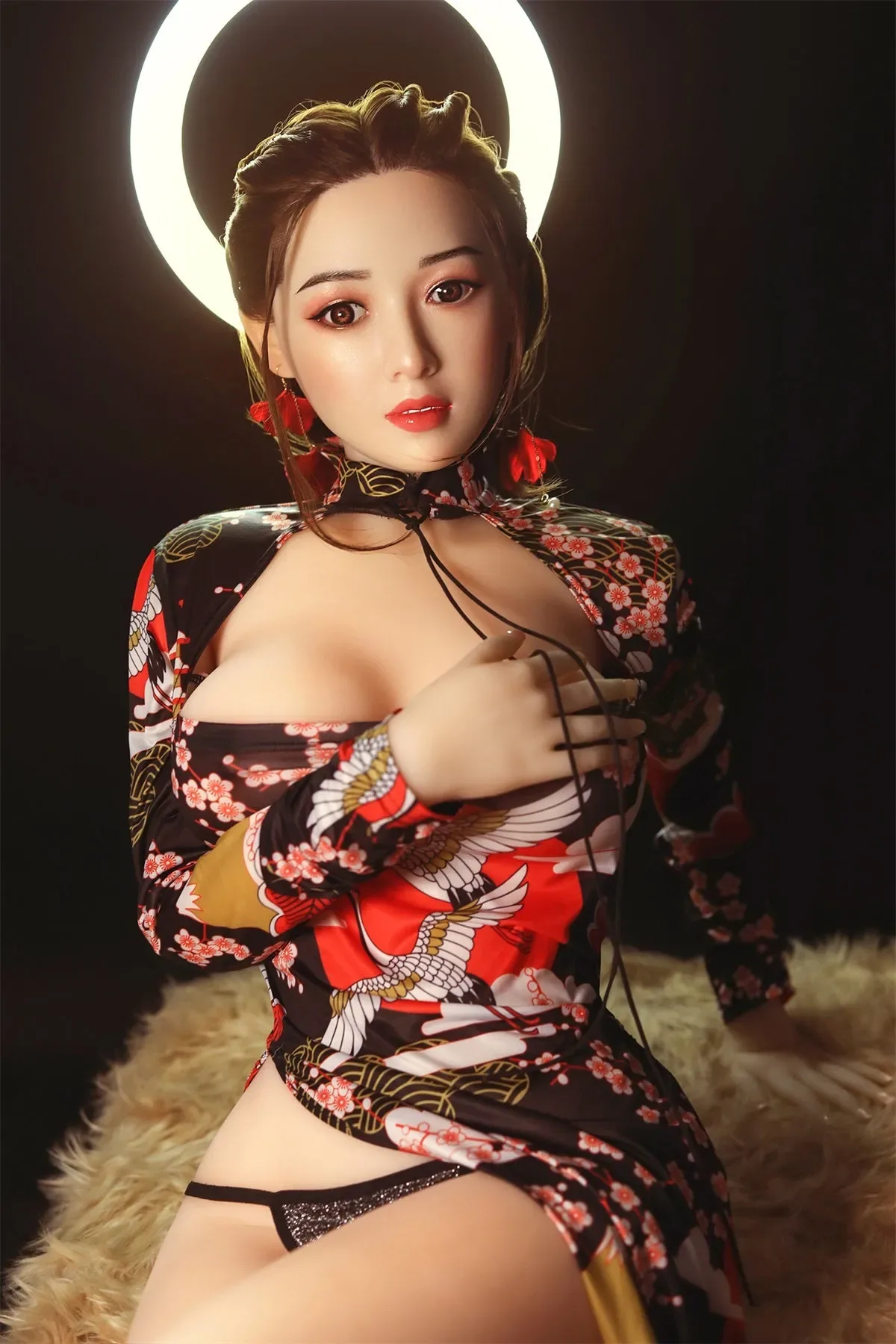 SY Doll丨XiaoYu -158cm (5ft2) Small Breast Life-Like Asian Sex Doll With Blonde Hair view 1