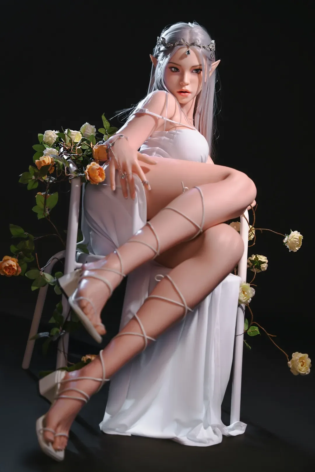 Top Fire | Super Lorna -Ultra Light 5ft 5/165cm With AI Talk Silicone Sex Doll, T07 (In Stock EU) view 3
