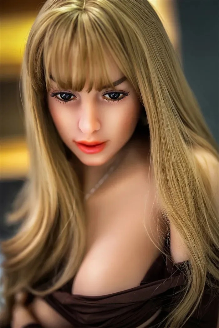 SY Doll丨Zendaya -158cm (5ft2) Small Breast TPE Sex Doll With Golden Curly Hair view 7