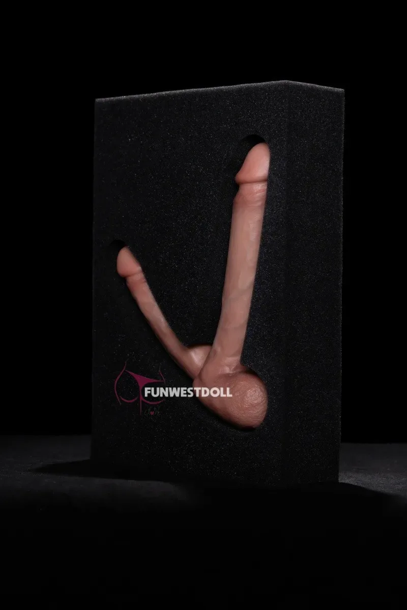 Funwest Doll | Dual-Channel Silicone Shemale Dildo view 3