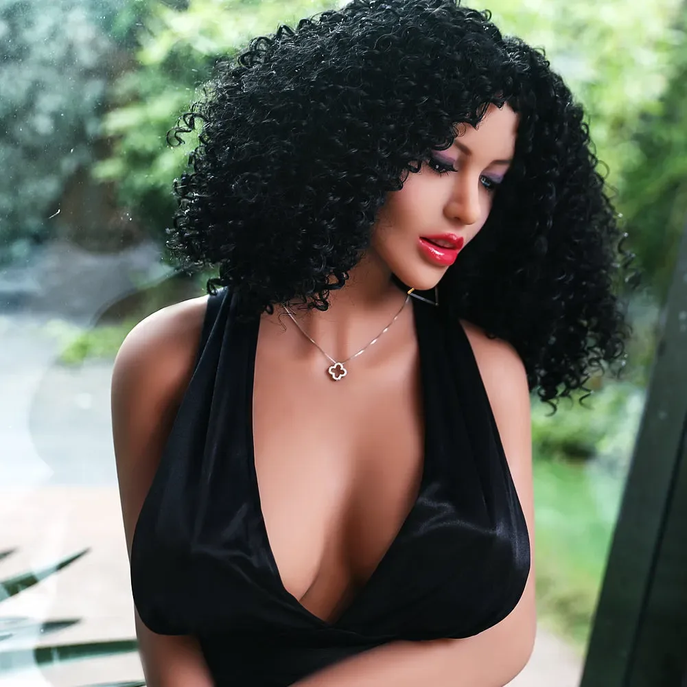 SY Doll丨Erica -158cm (5ft2) Big Breasts Life-Like Sex Doll With Pretty Afro Hair view 6