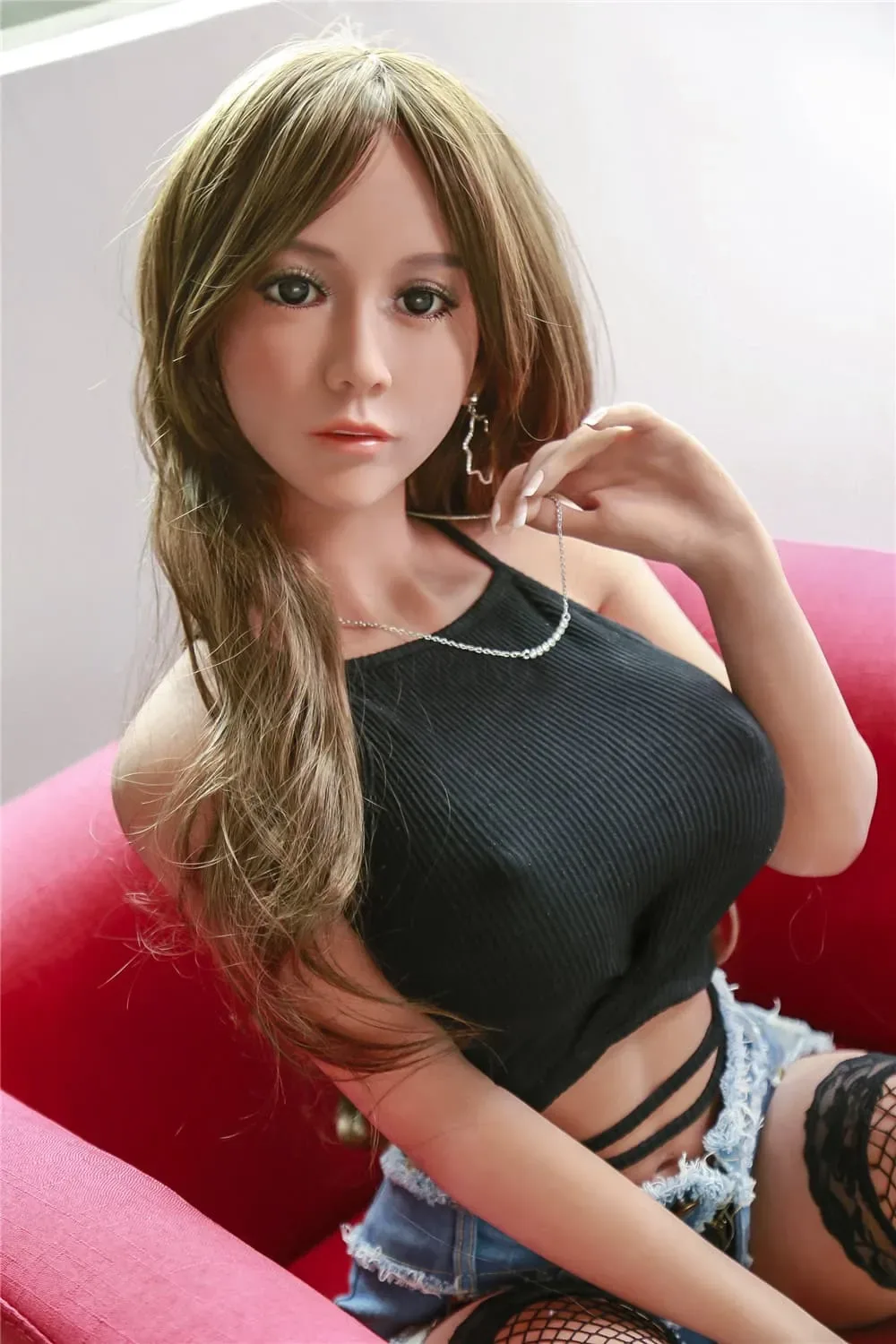 Emma -  4ft 7(140cm) Japanese Style Ultra Realistic Sex Doll (In Stock US) view 8