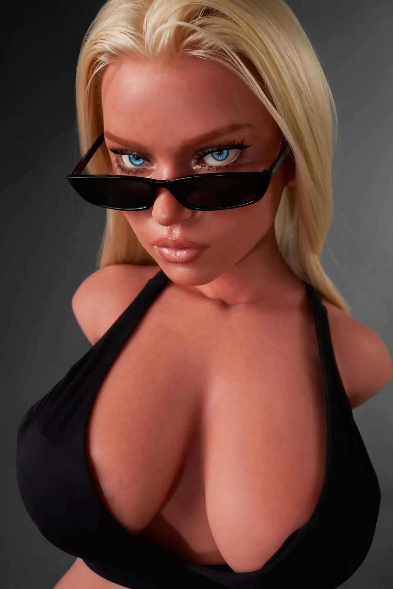 Climax Doll | 3ft 3/100cm E-Cup Ultra-Lightweight Silicone Sex Torso 883# With Head Fiora, CLM ULW Series view 6