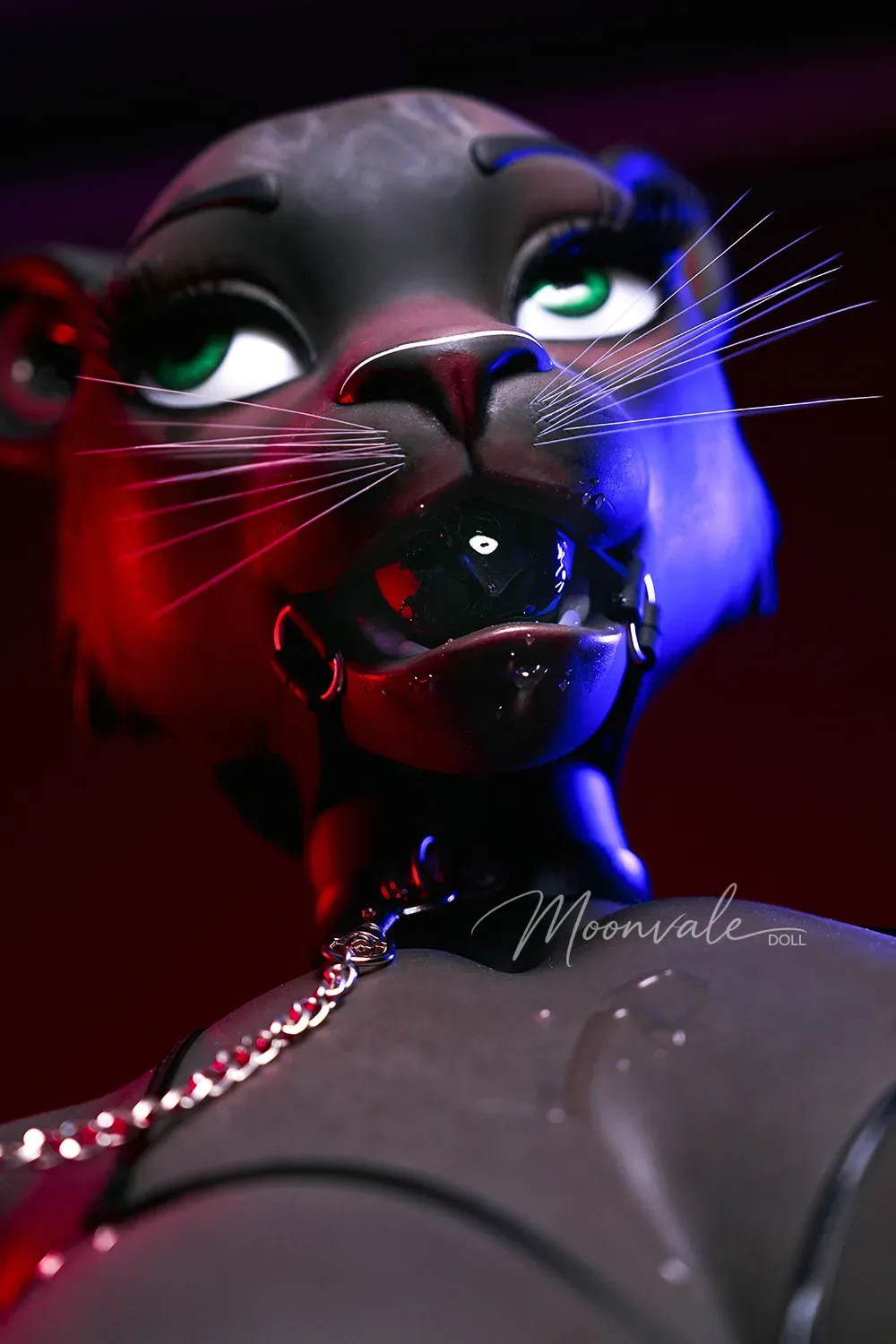 SY Doll & MoonVale Doll | Velara -5ft 5/165cm Anthro Black Leopard Furry Silicone Sex Doll view 3