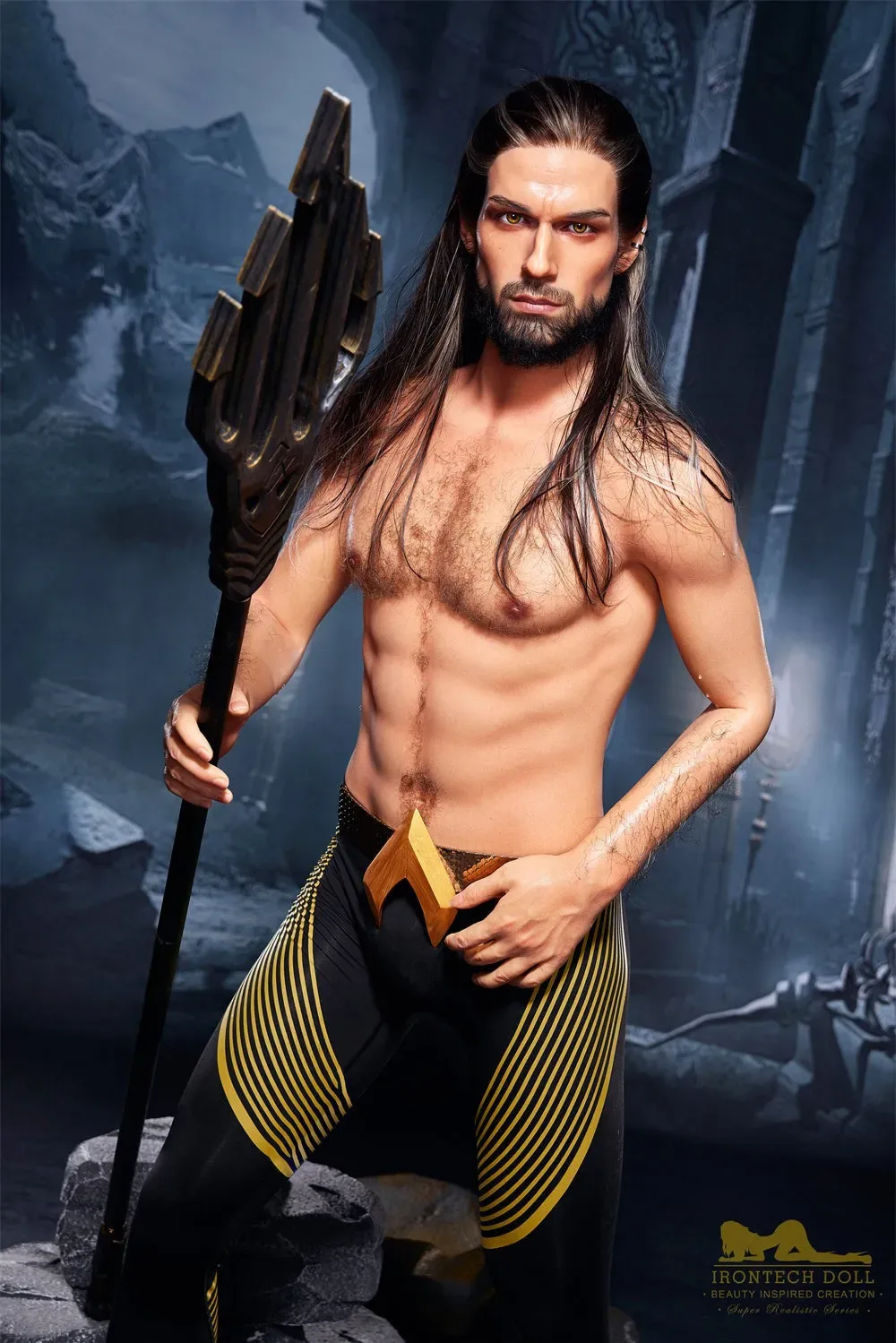 Irontech | Thomas - 5ft7 (170cm) Aquaman Silicone Male Sex Doll view 1