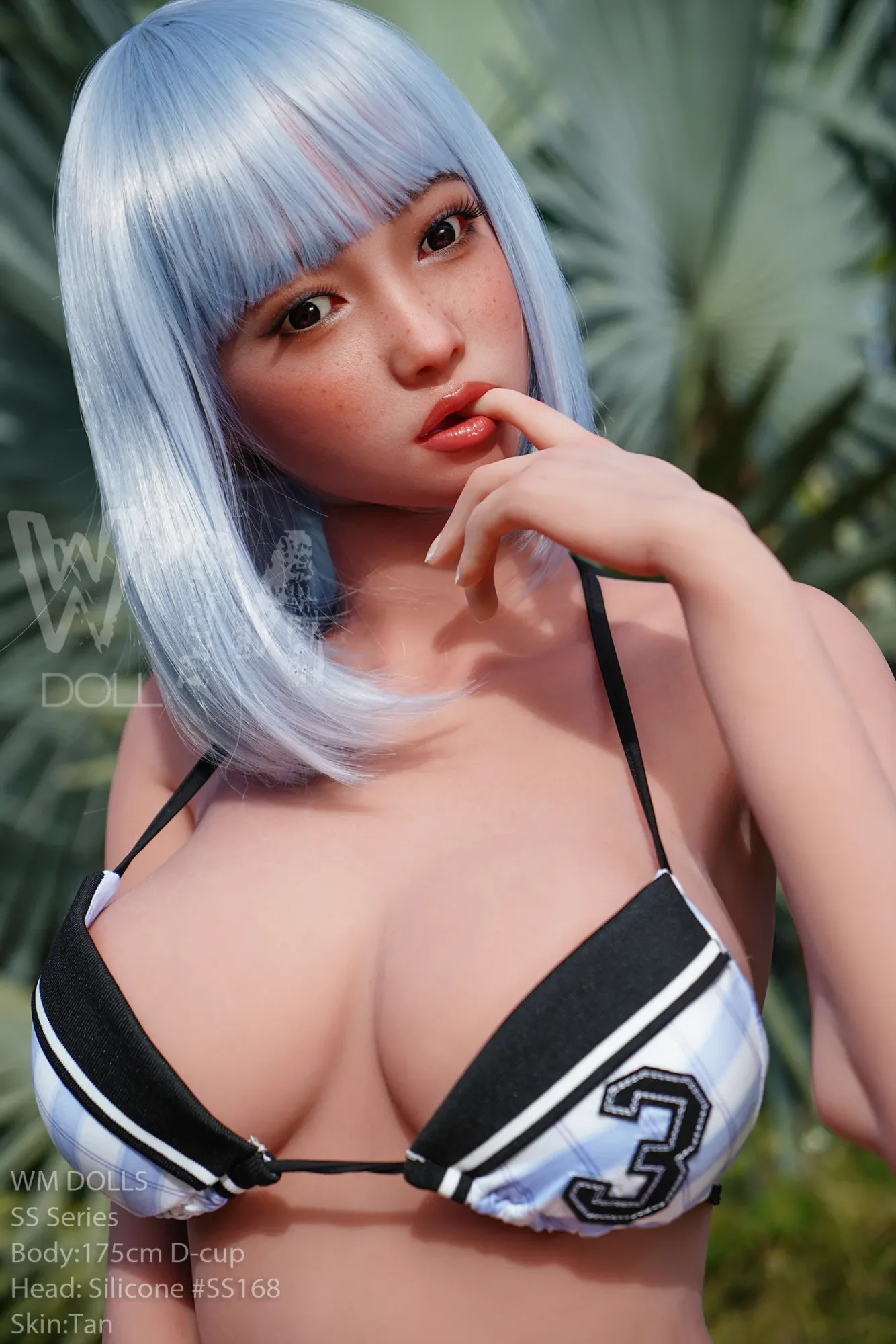WM | Ivy(#SS168) -175cm (5ft9) D-Cup ROS Silicone Head S-TPE Body Sex Doll view 4