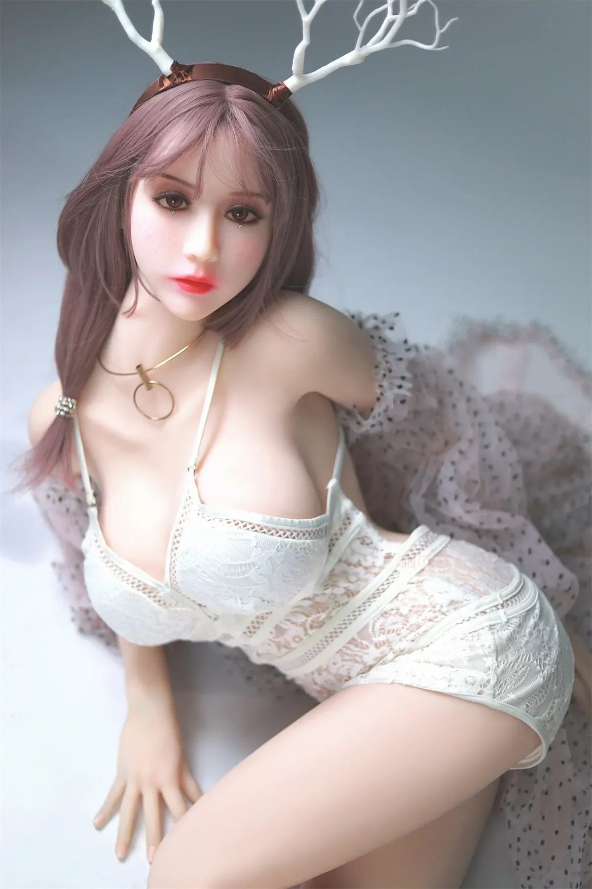 Belinda - 5ft4 (163cm) Moose Style Pretty Breasts Sex Doll With Long hair view 4