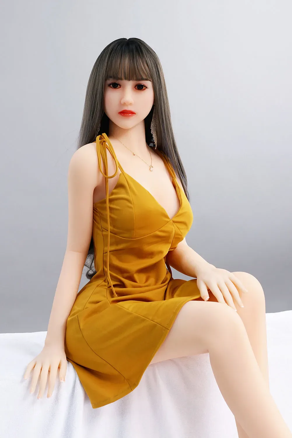 Greta - 165cm (5ft6) Sweet Small Breast Sex Doll With Long Hair ( In stock US) view 6