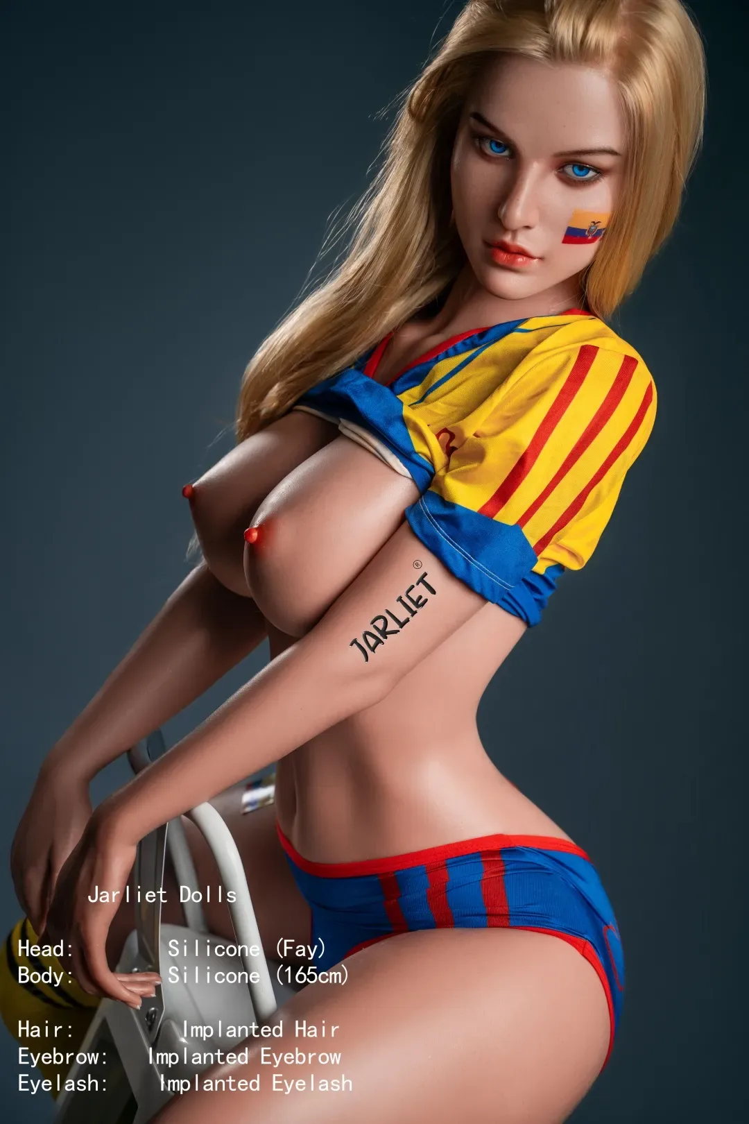 Jarliet丨Fay -5ft 4/165cm Football Babes Full Silicone Sex Doll view 8