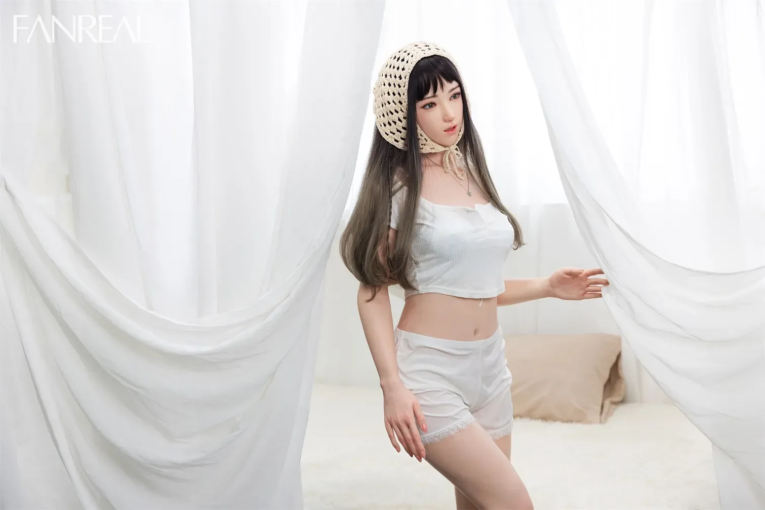 FanReal | Jia - 5ft 2/158cm B-Cup Silicone Sex Doll view 4
