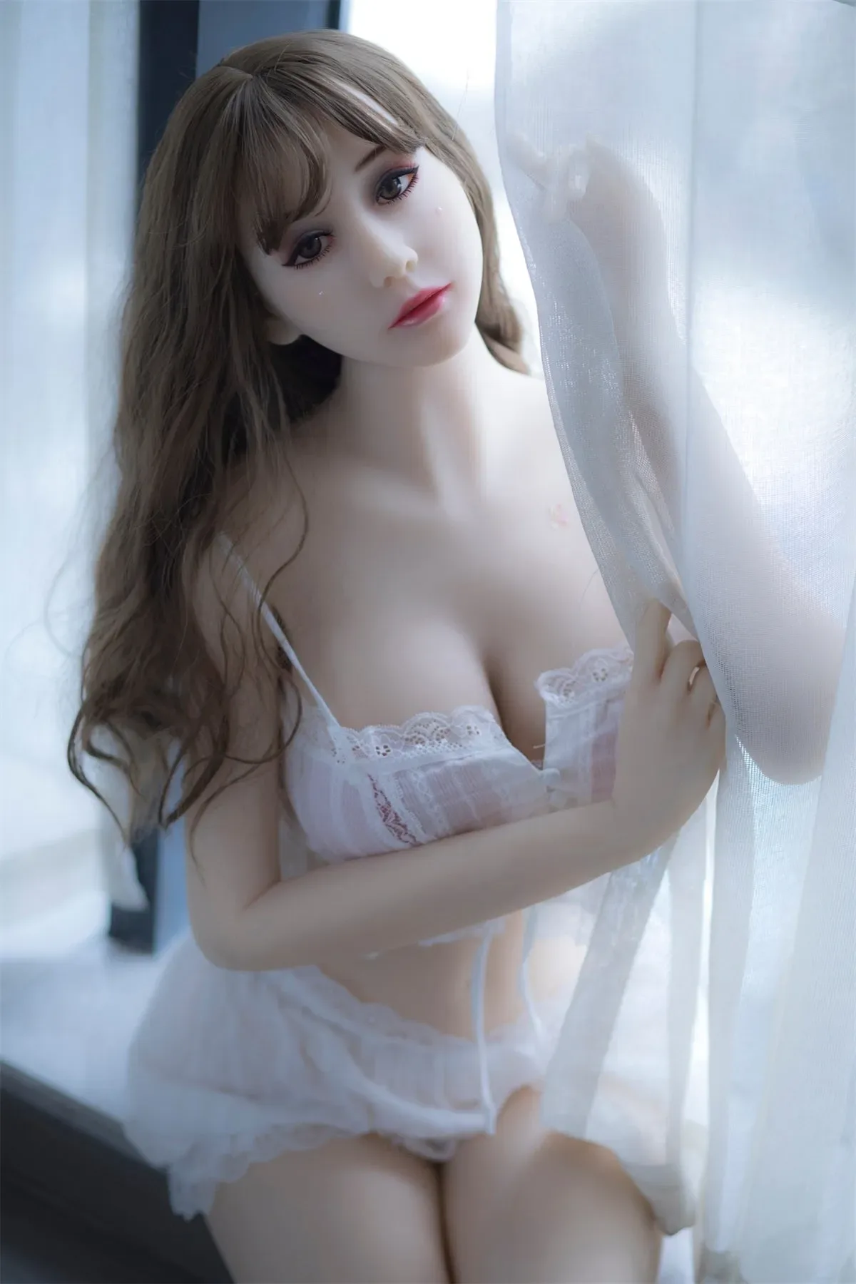 Alva - 5ft 6(165cm) Gentle Style Ultra Real Sex Doll With Blonde Curly Hair view 4