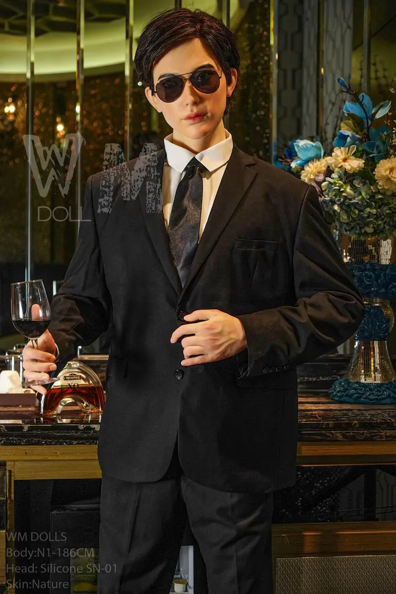 WM | Johnny (#SN-01) -6ft 1/186cm [Ultra-Light Series] Silicone Male Sex Doll view 8