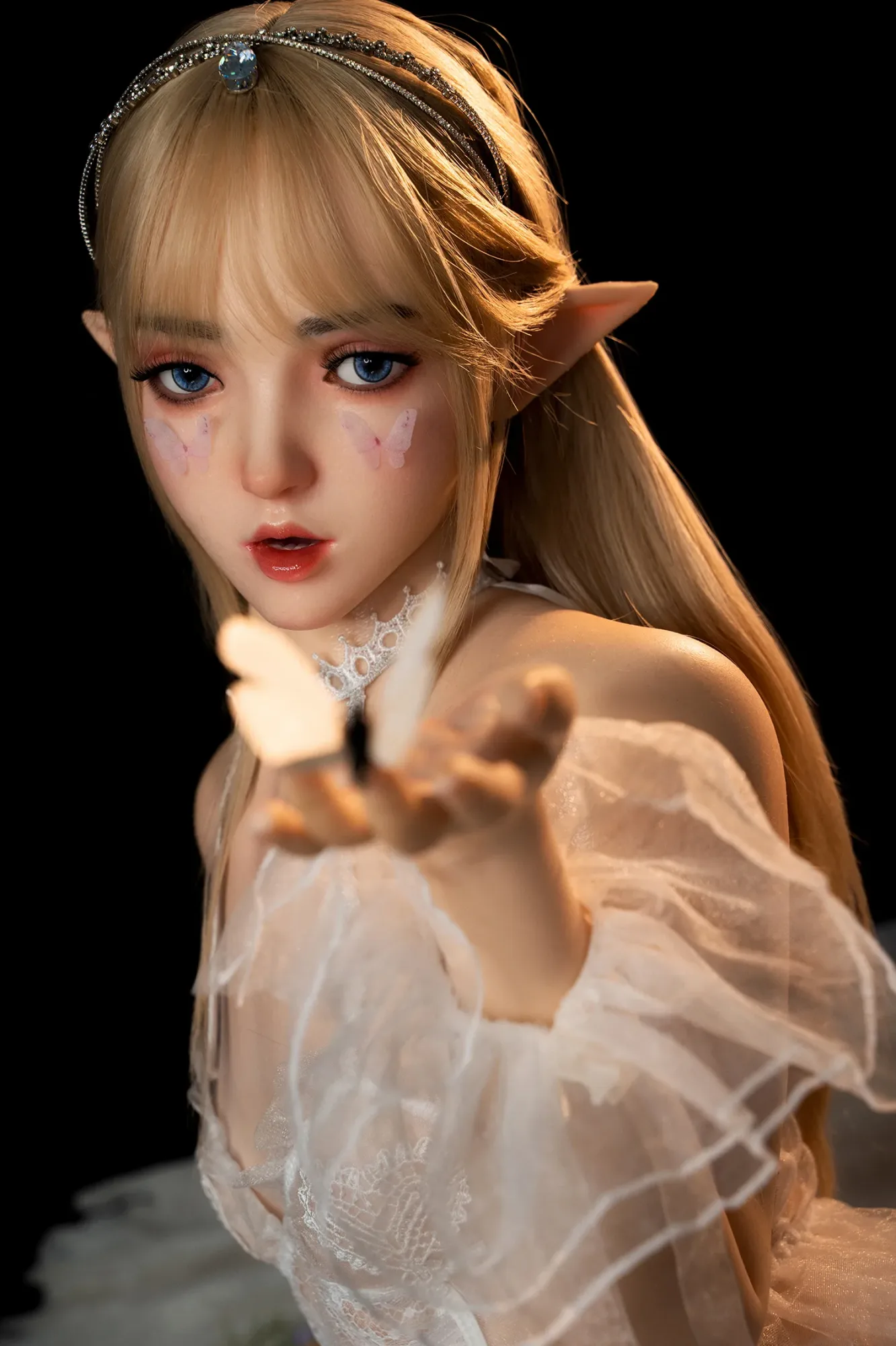 SY Doll | Elara -4ft 11/150cm ROS (Sucking Vagina+Auto-BlowJob) Elf Silicone Sex Doll (In Stock US) view 5