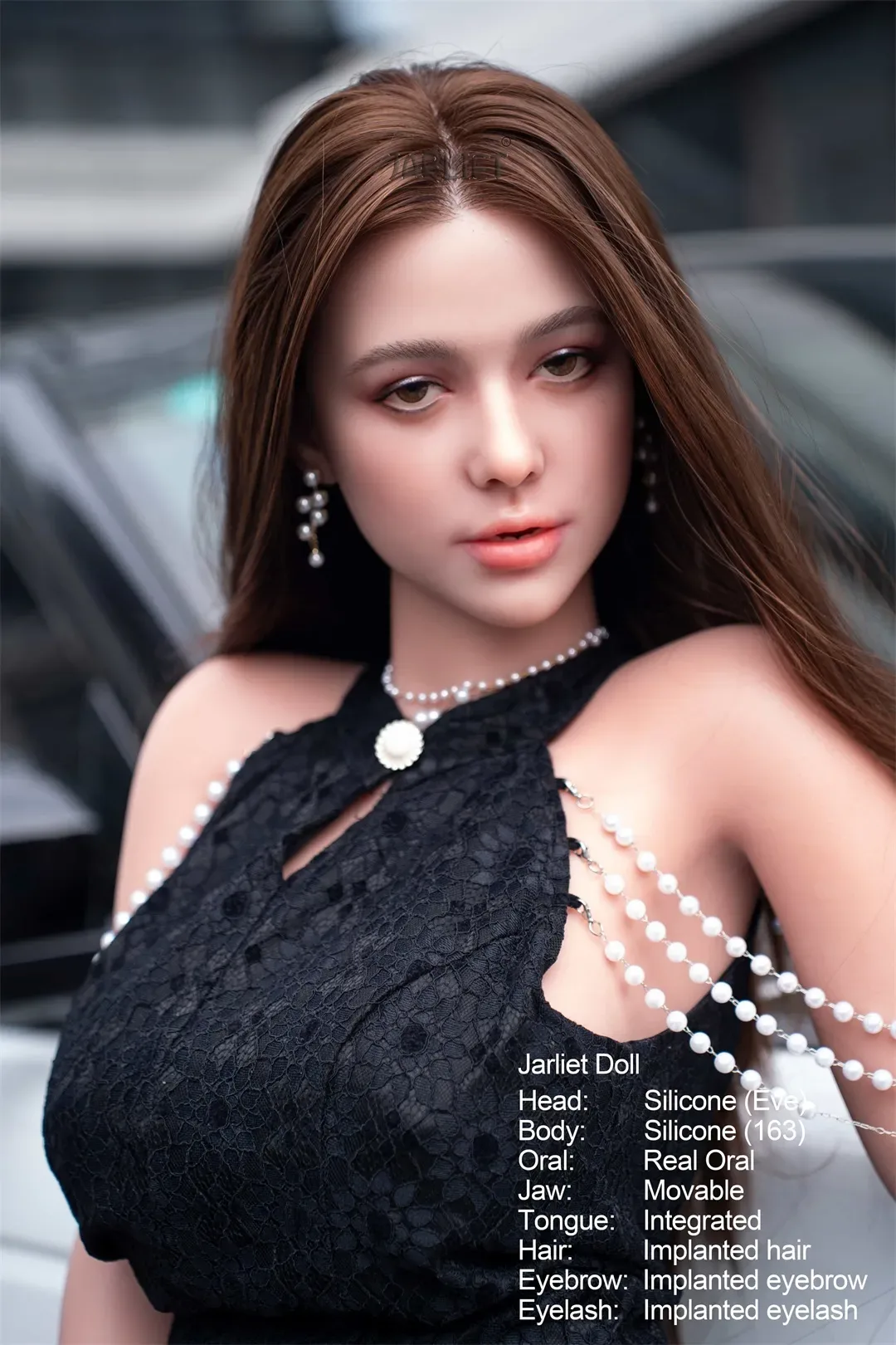 Jarliet丨Eve -5ft 3/163cm D-Cup ROS Head Full Silicone Sex Doll view 2
