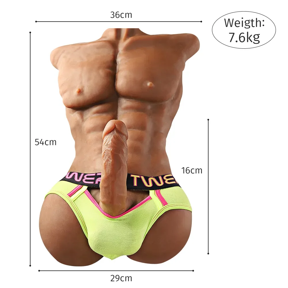 Daniel Ⅰ- 54cm/21.3 inch Male Sex Doll Torso(In Stock US) view 5