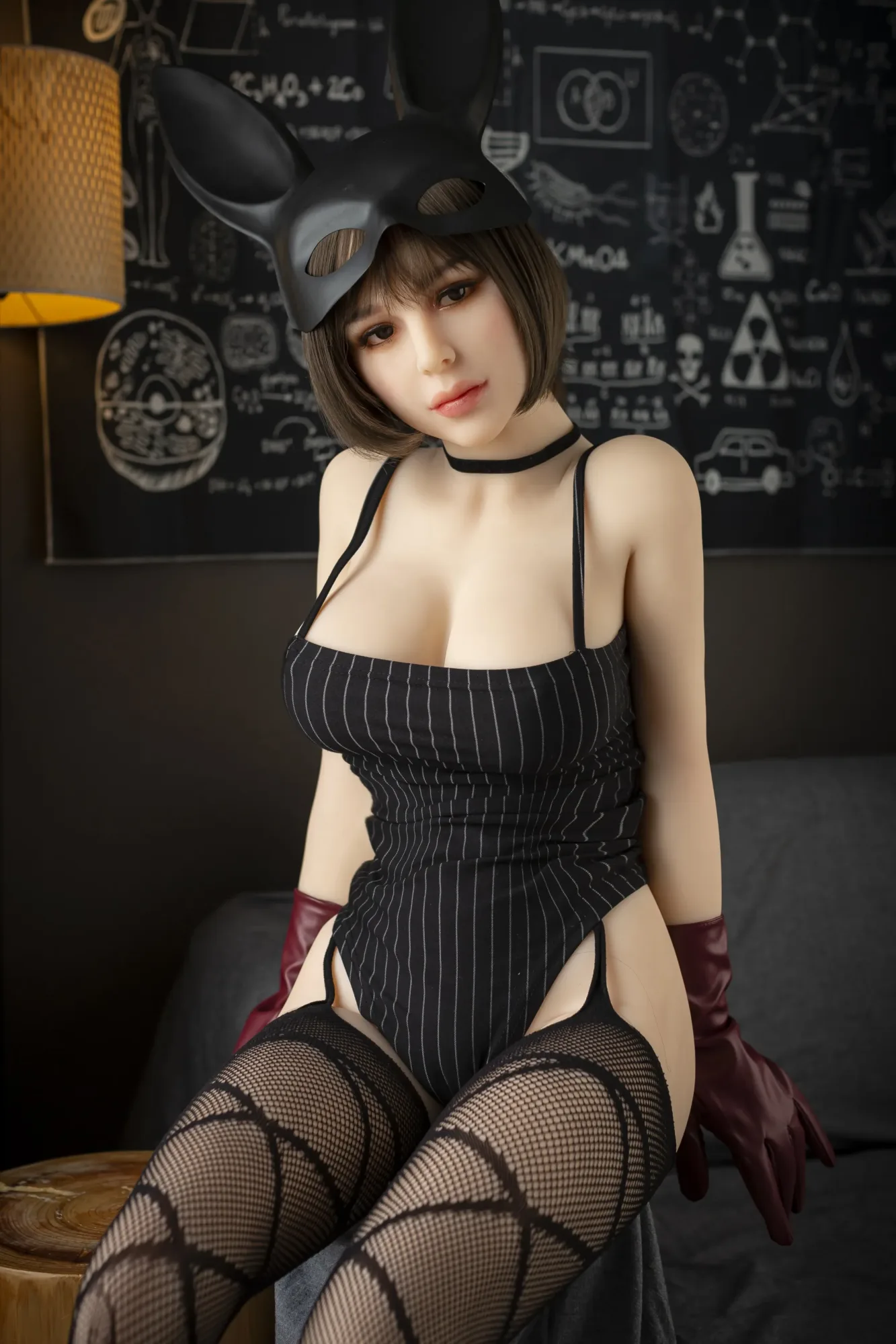 6YE | Mira - 5ft3/160cm Playboy Big Boobs Short Hair Sex Doll view 2