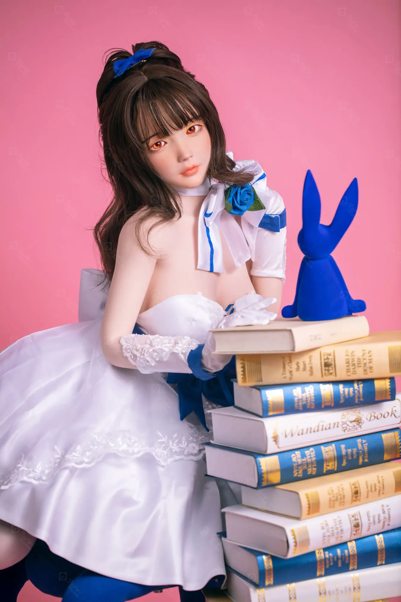 JR | Aria - 4Ft 10(148cm) Japanese Floral Skirt Silicone Sex Doll view 4