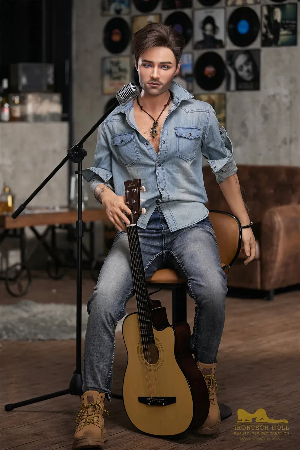 Irontech | Jack - 5ft7 (170cm) Singer Silicone Male Sex Doll view 5