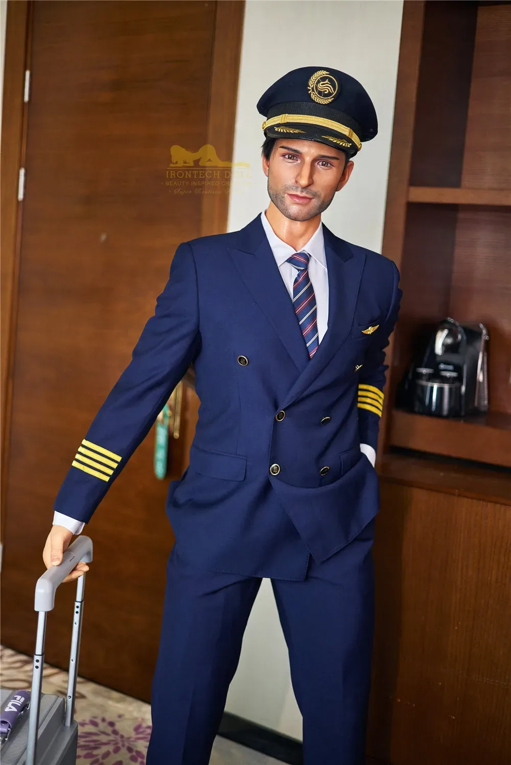 Irontech | George - 5ft9 (176cm) Pilot Silicone Male Sex Doll view 2