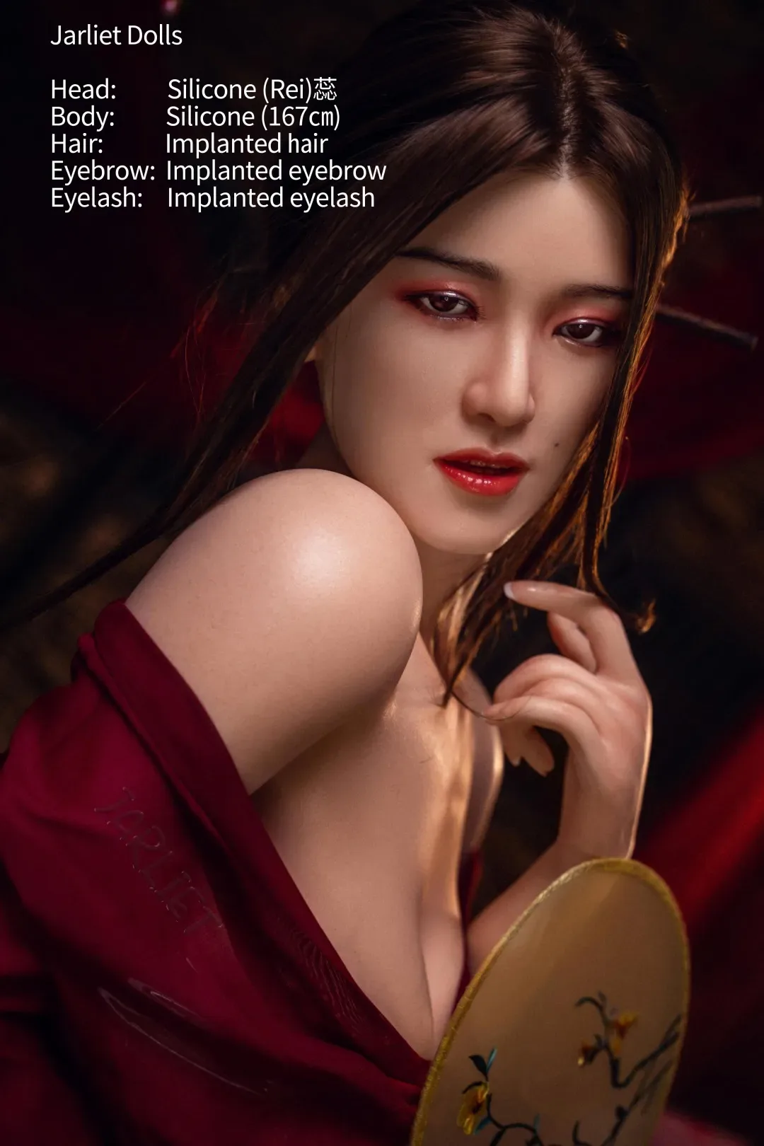 Jarliet丨Rei -5ft 5/167cm Asian Style Full Silicone Sex Doll view 7
