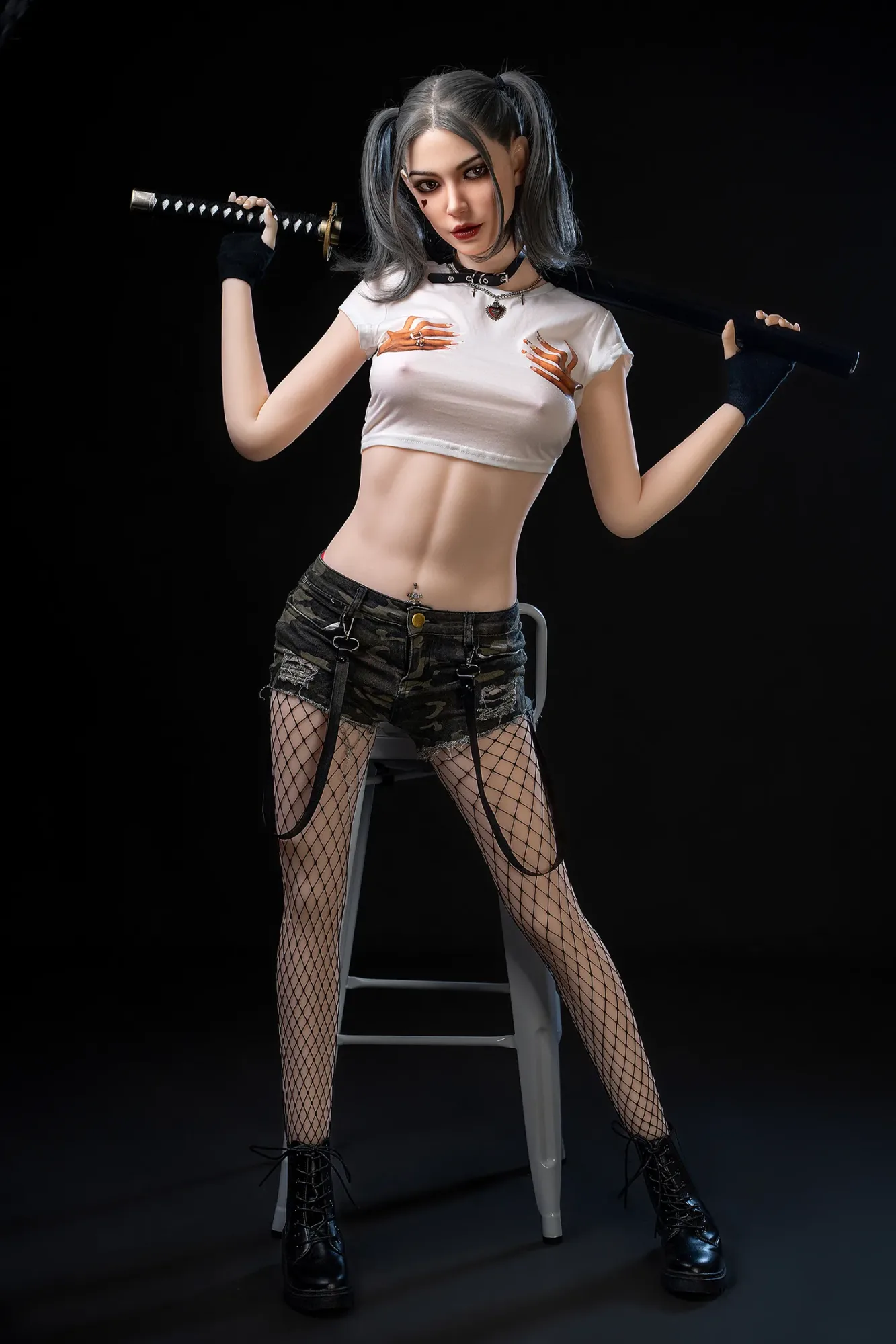SY Doll丨Harley -5ft 8/173cm Movable Jaw Silicone Head Sex Doll (In Stock US) view 6