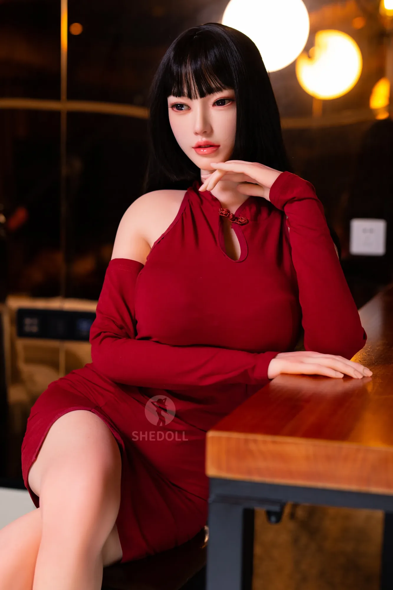 SHEDOLL | BaiLu-5ft5/165cm Optional ROS silicone head Sex Doll view 4