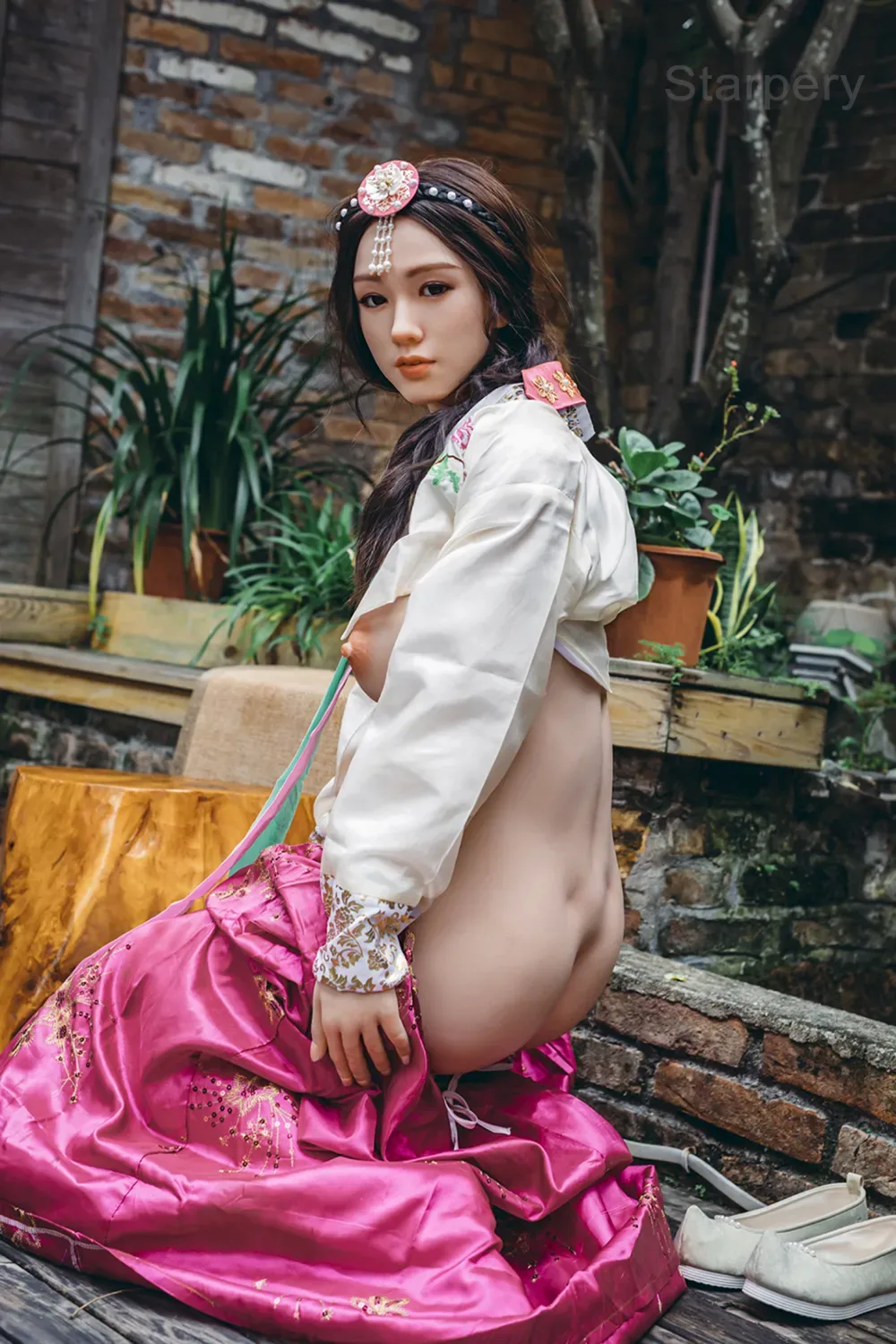 Starpery | Jin - 5ft 4/163cm G-Cup Silicone Sex Doll view 5