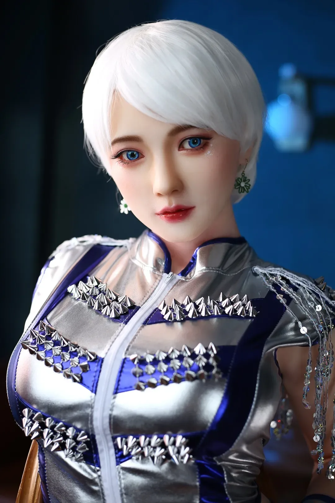 Lisa- 5Ft5/166cm Asian Silicone head Big Breast Sex Doll view 8