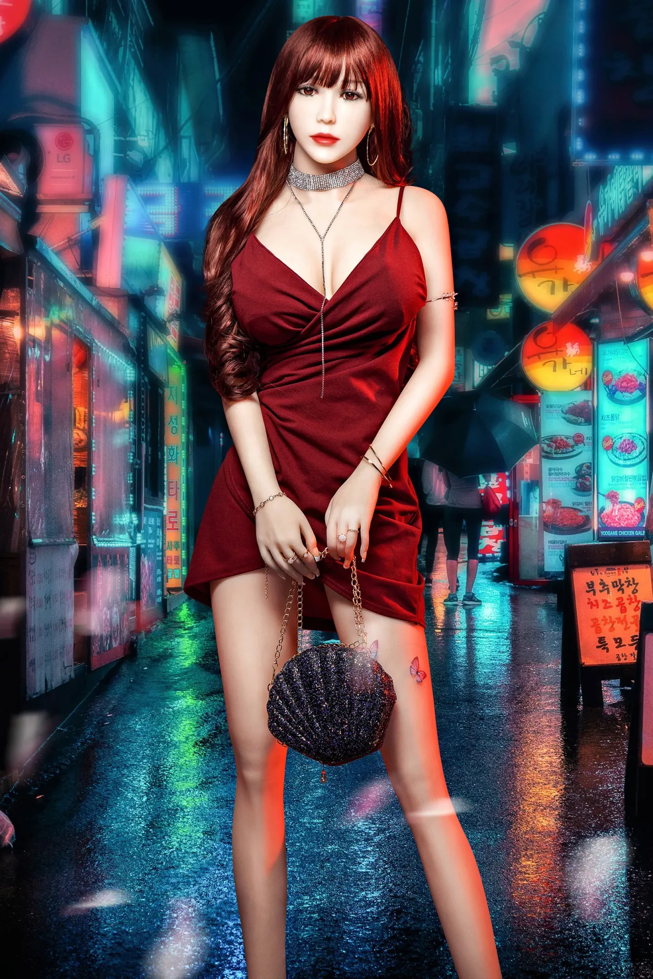 AIBEI |  Andi- 5ft 5 /165cm Large Breast Realistic Sex Doll
